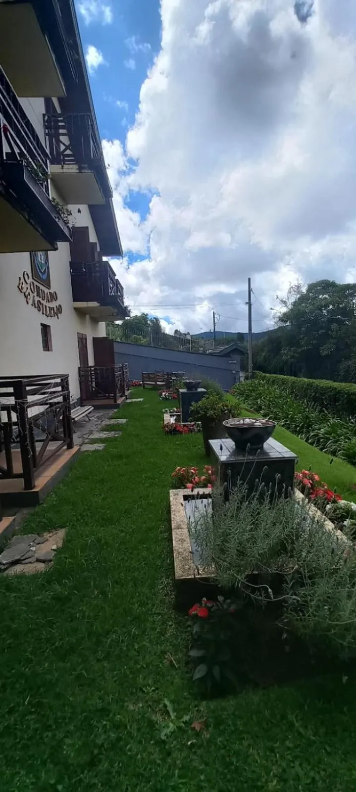 Garden in Pousada Condado Brasileiro