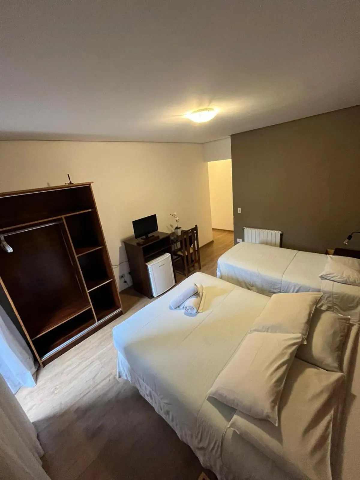 Bed in Pousada Condado Brasileiro