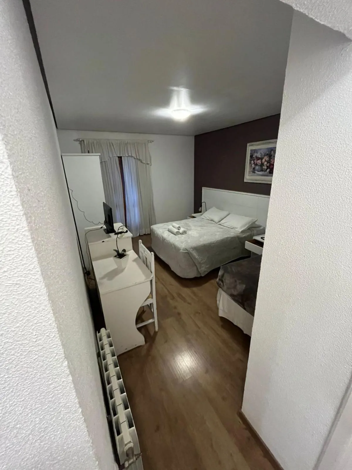 Bed in Pousada Condado Brasileiro