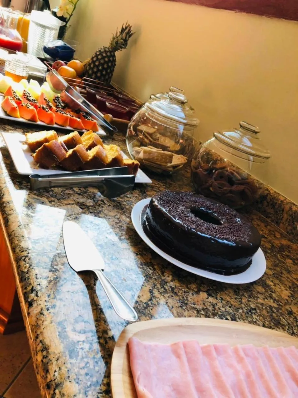 Breakfast in Pousada Condado Brasileiro