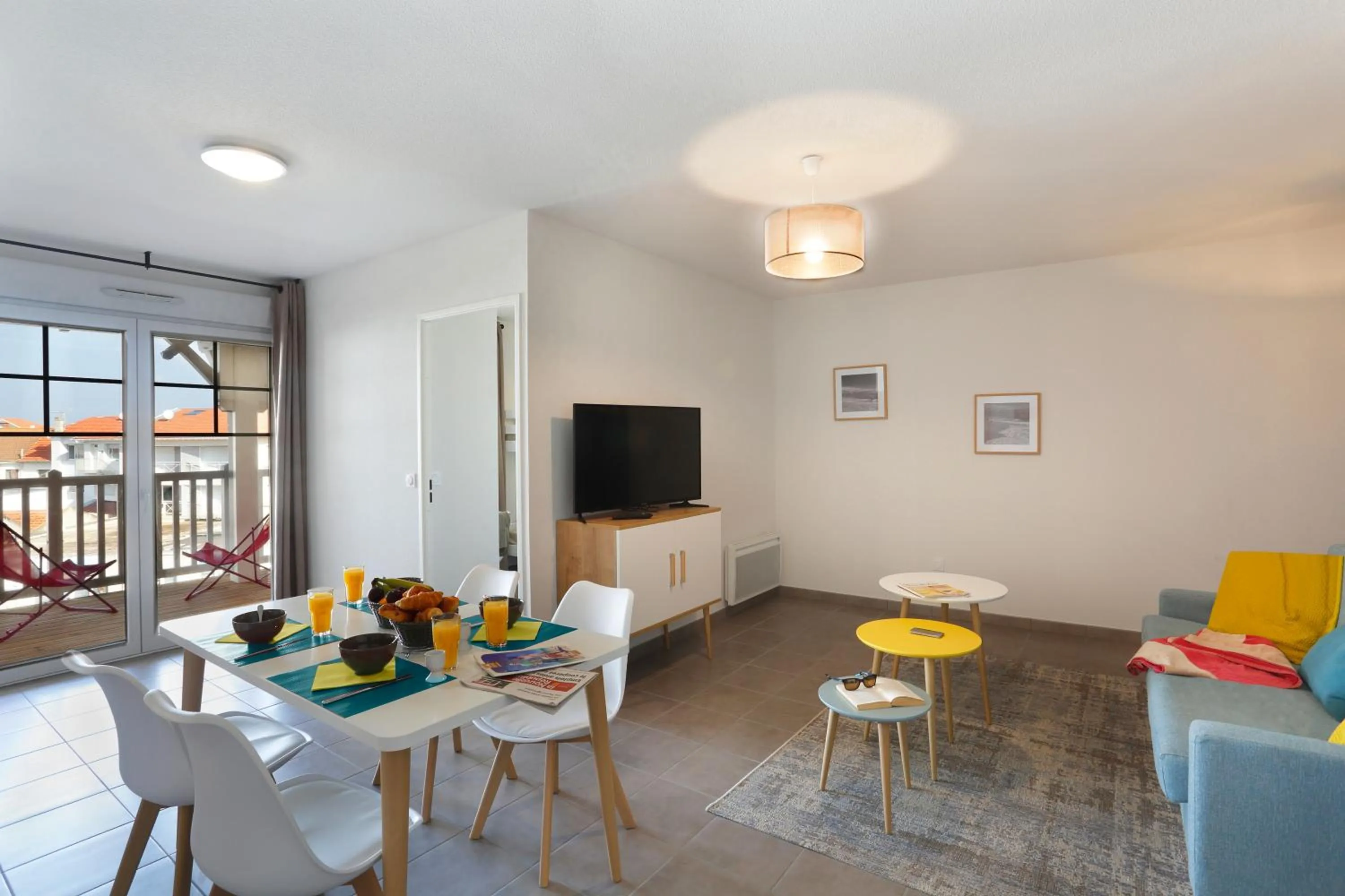 Living room in Résidence Néméa Le Marché de la Plage