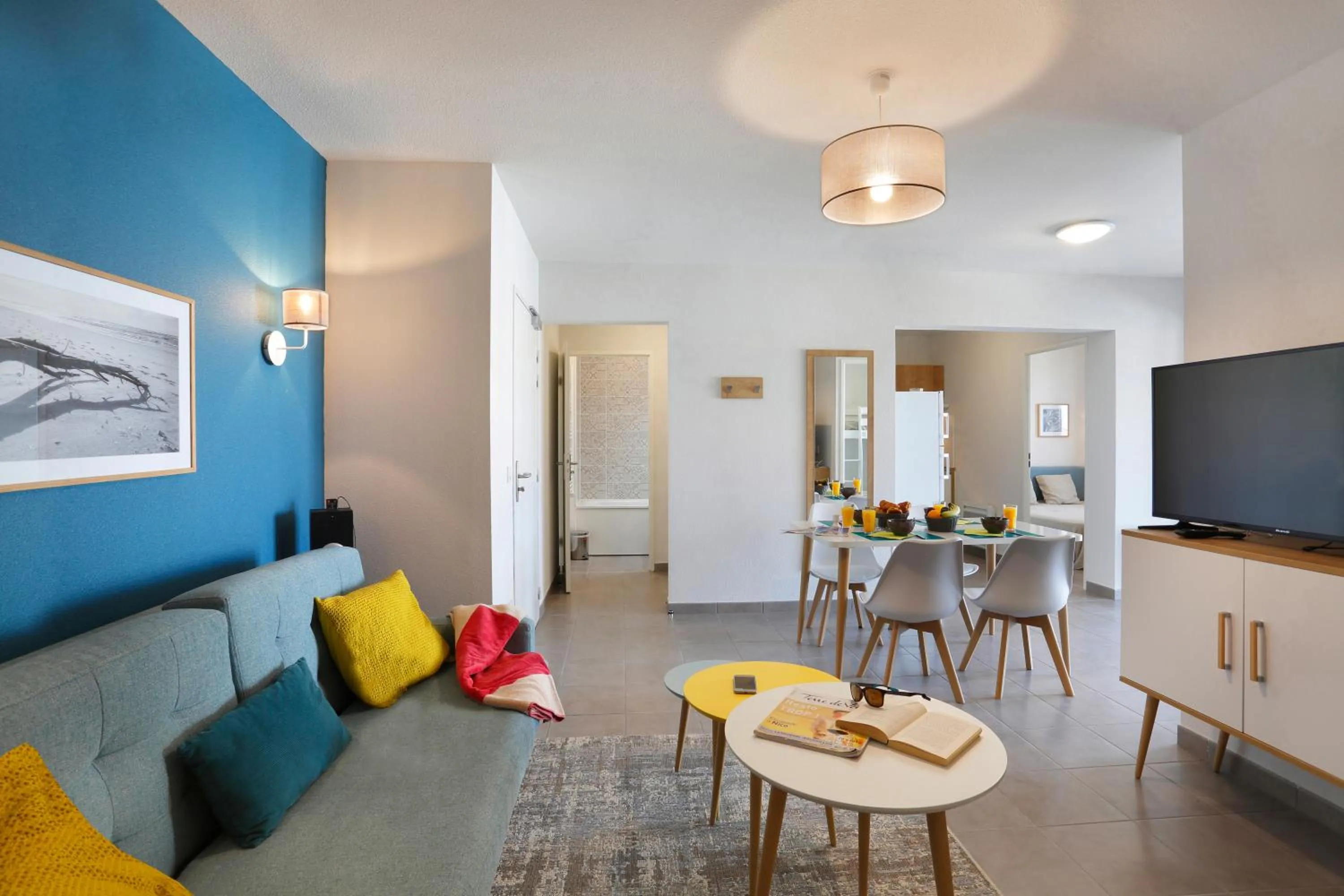 Living room in Résidence Néméa Le Marché de la Plage