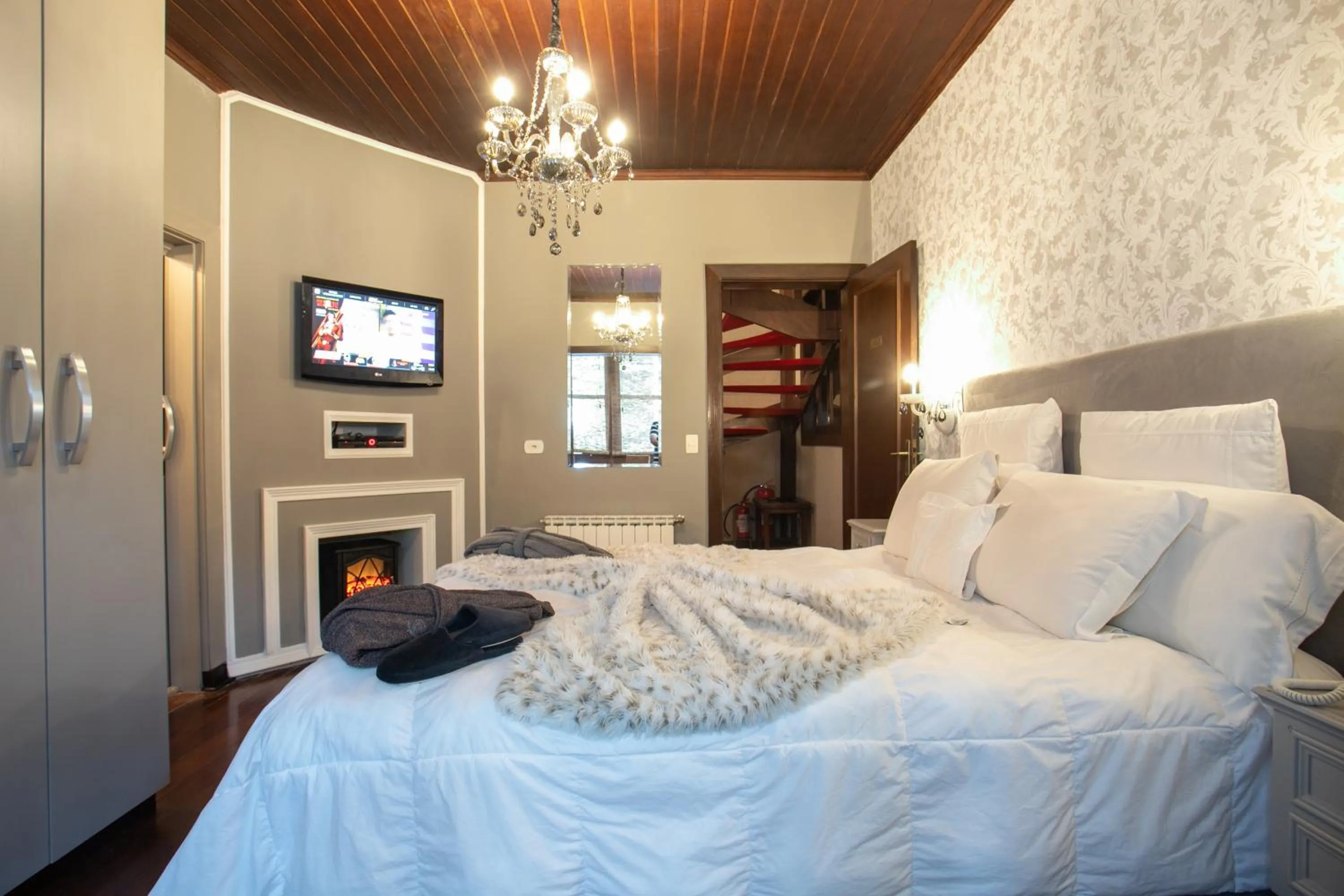 Balcony/Terrace, Bed in Villa Casato Residenza Boutique