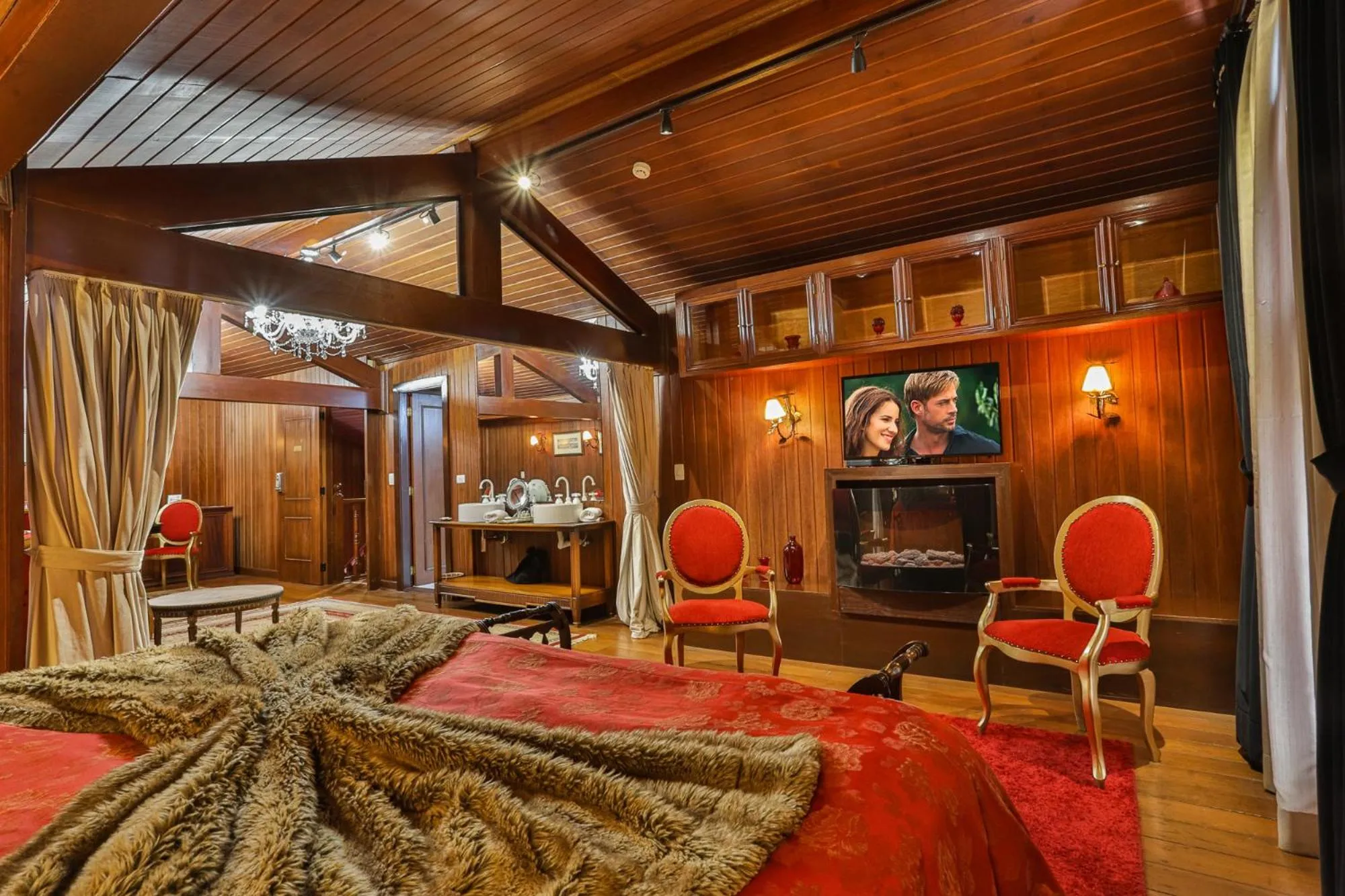 TV and multimedia, Bed in Villa Casato Residenza Boutique