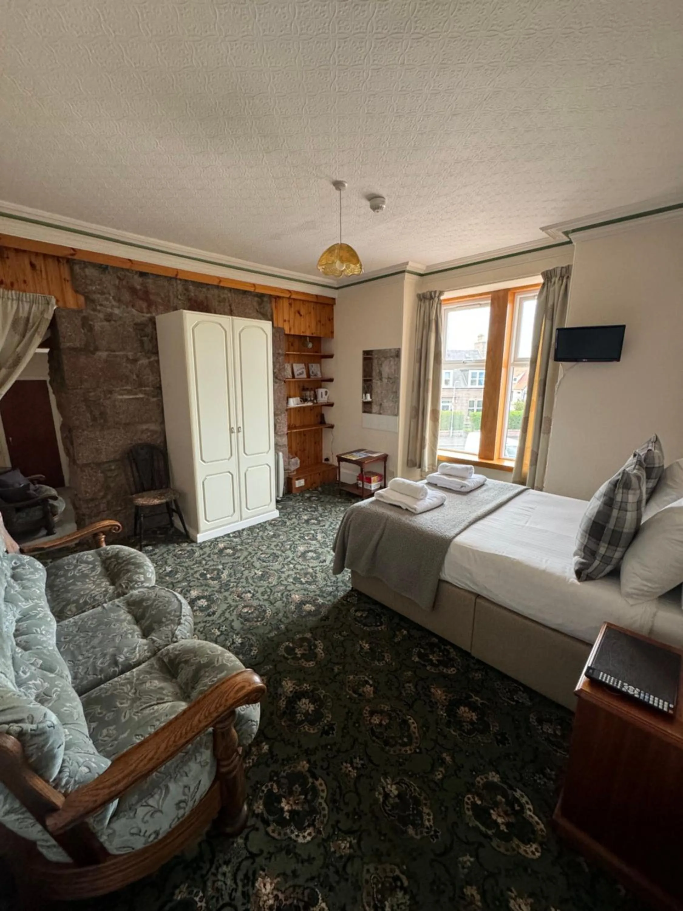 Photo of the whole room, Bed in St Olaf Golf Hotel