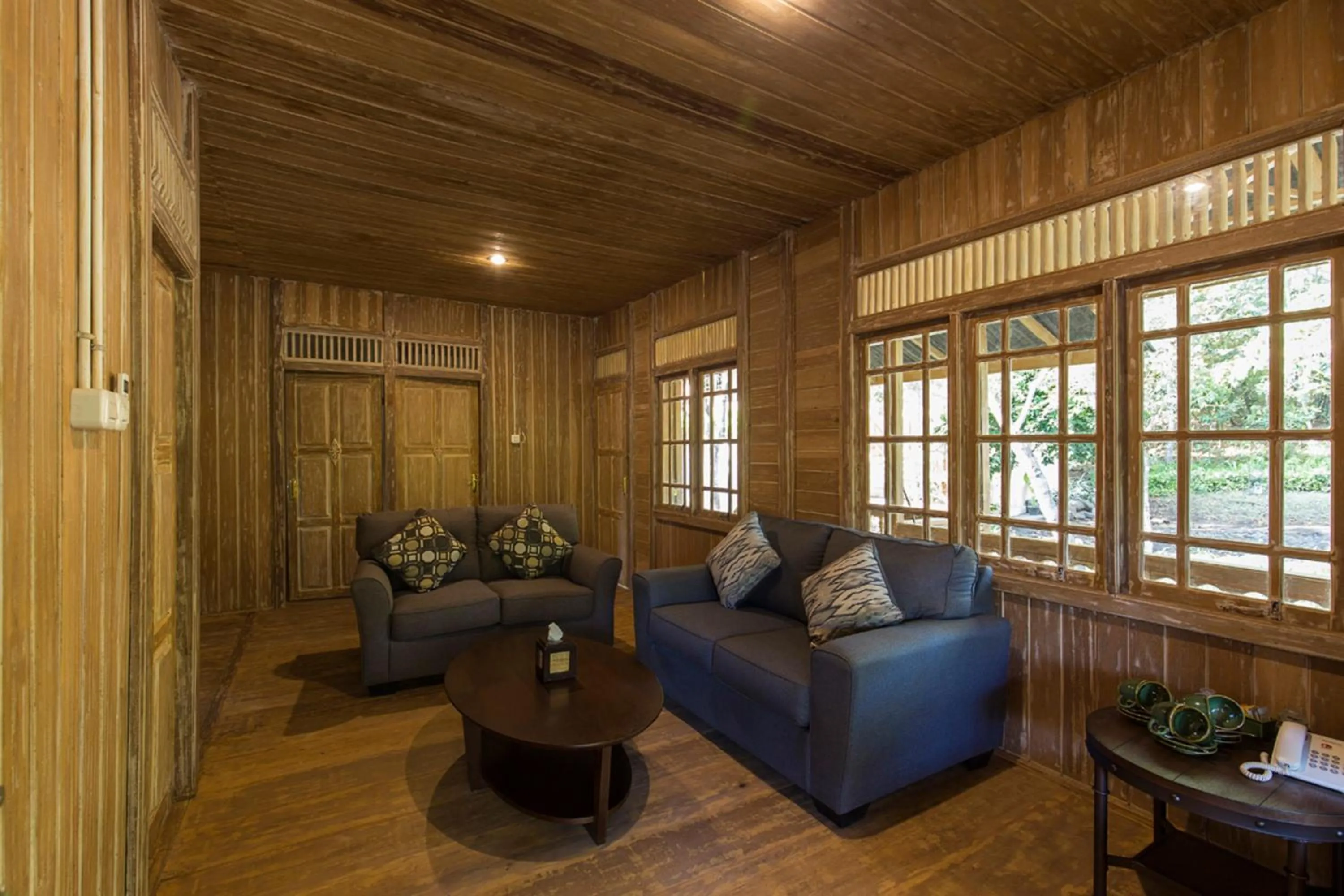 Living room in Menjangan Ecolodge - CHSE Certified