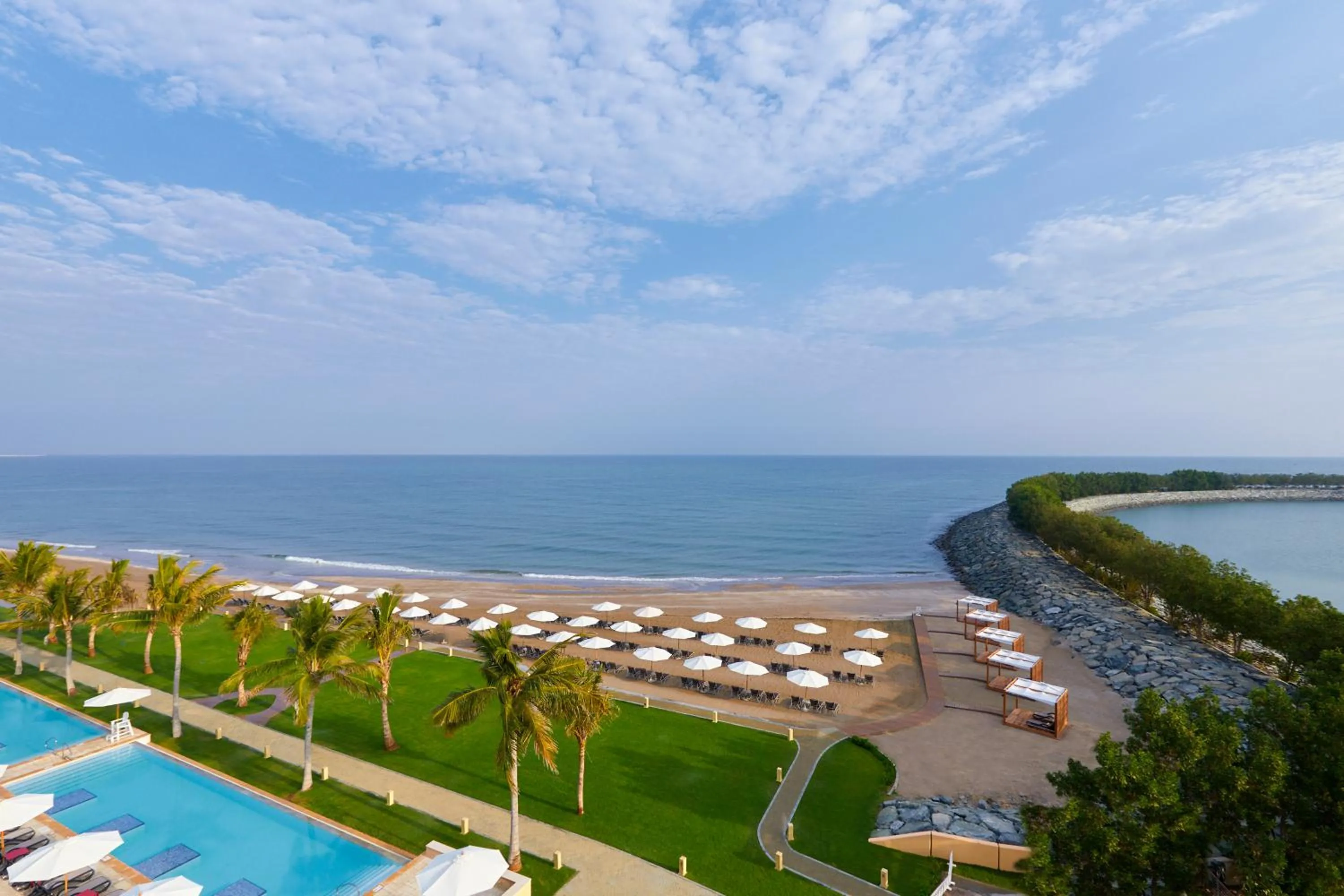 Bird's eye view in Barceló Mussanah Resort, Sultanate of Oman