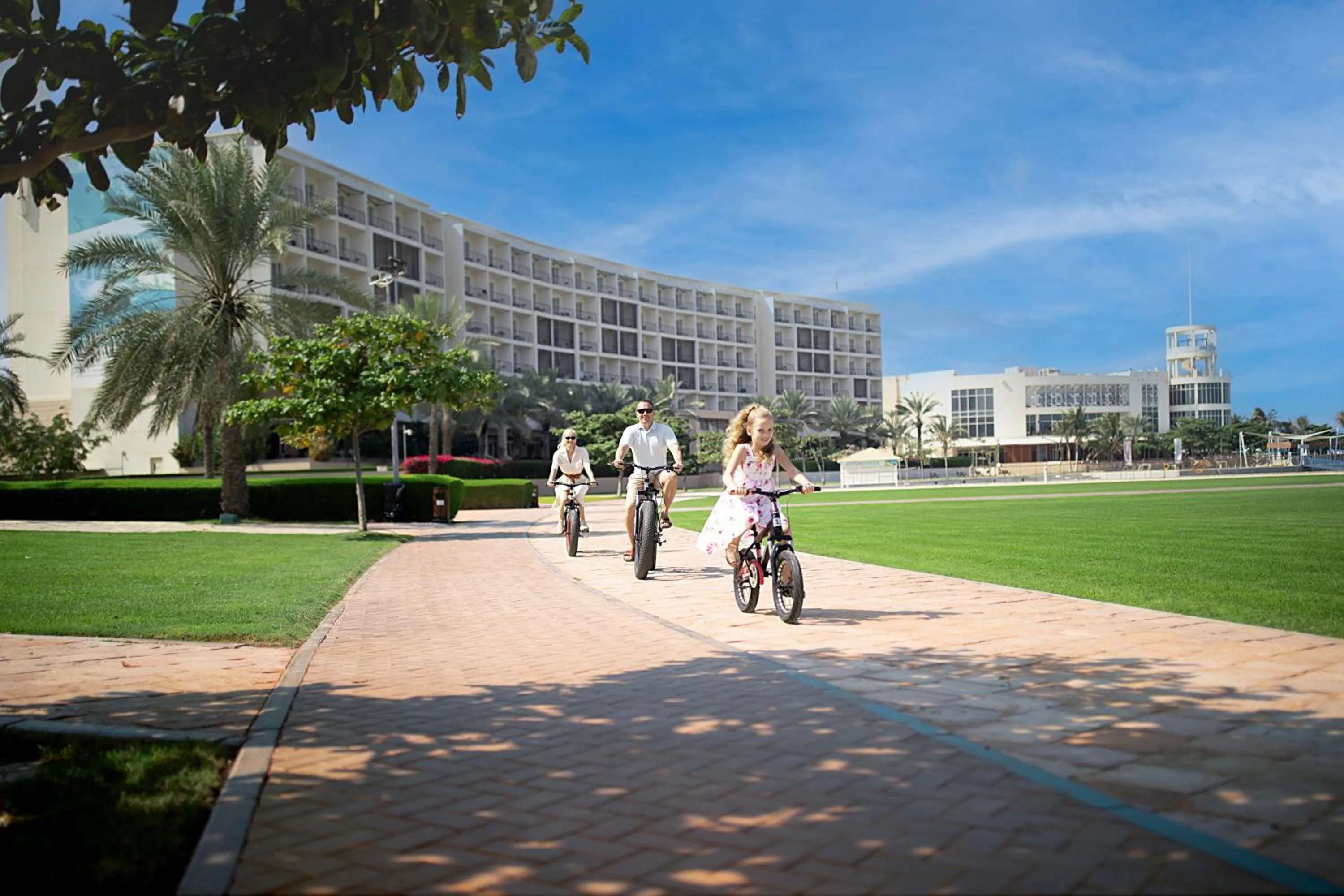 Cycling in Barceló Mussanah Resort, Sultanate of Oman