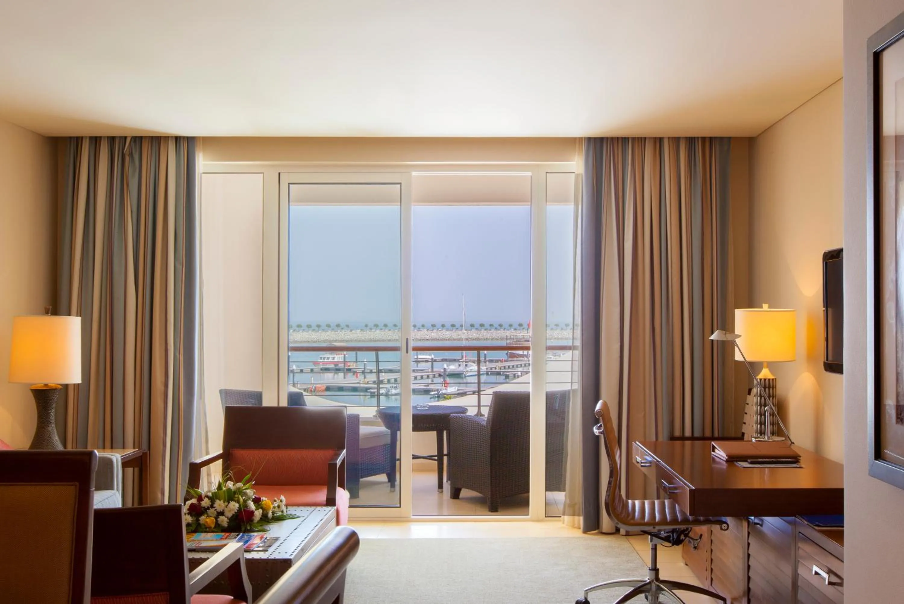 Living room in Barceló Mussanah Resort, Sultanate of Oman