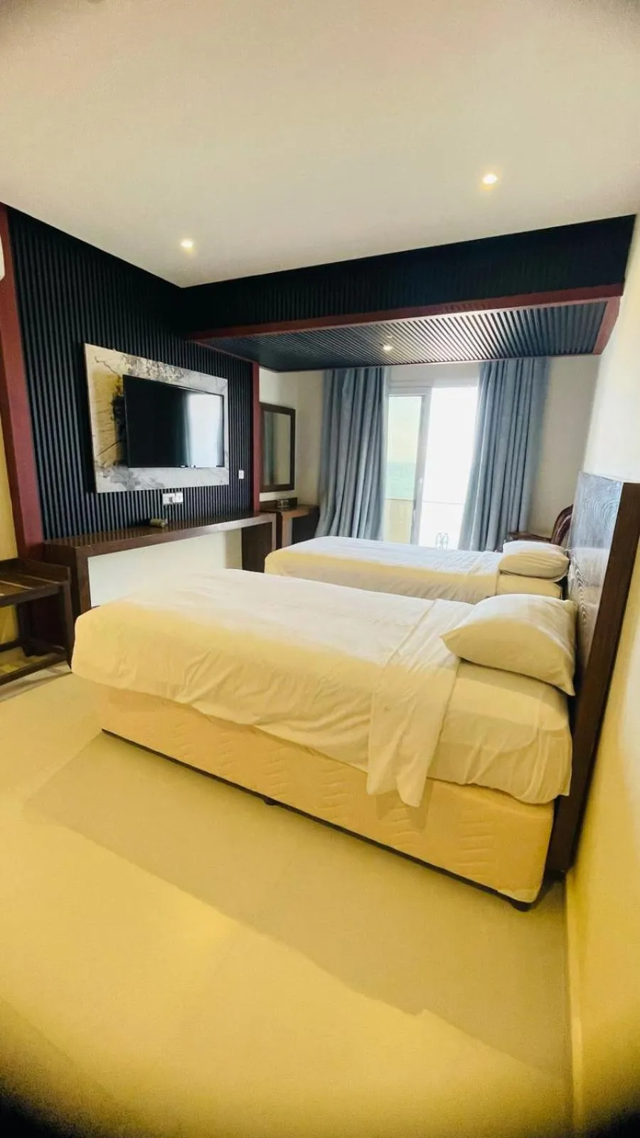 Bed in Resort Sur Beach Holiday