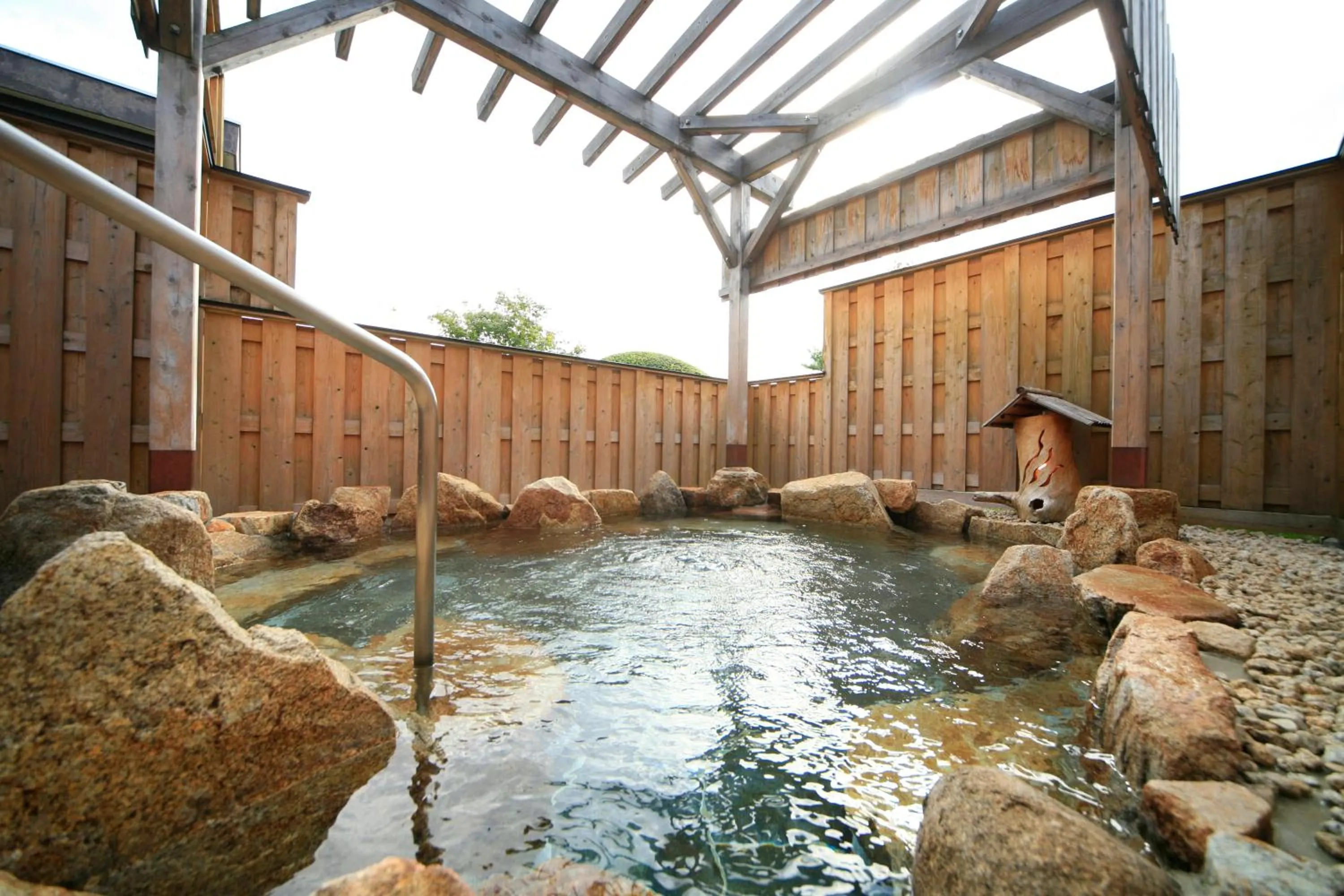 Open Air Bath in Mikasa