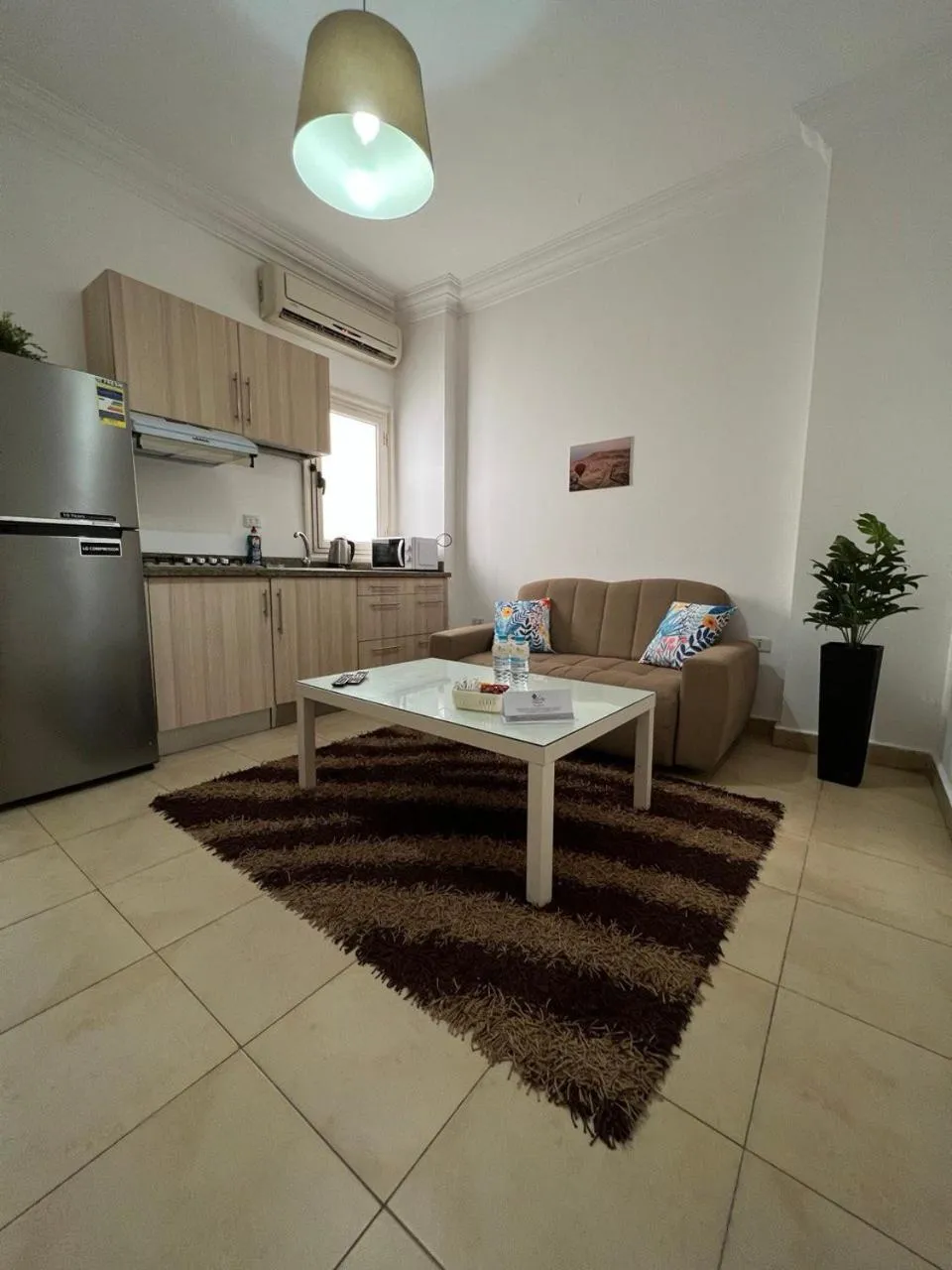 Living room in Lilly Apartments