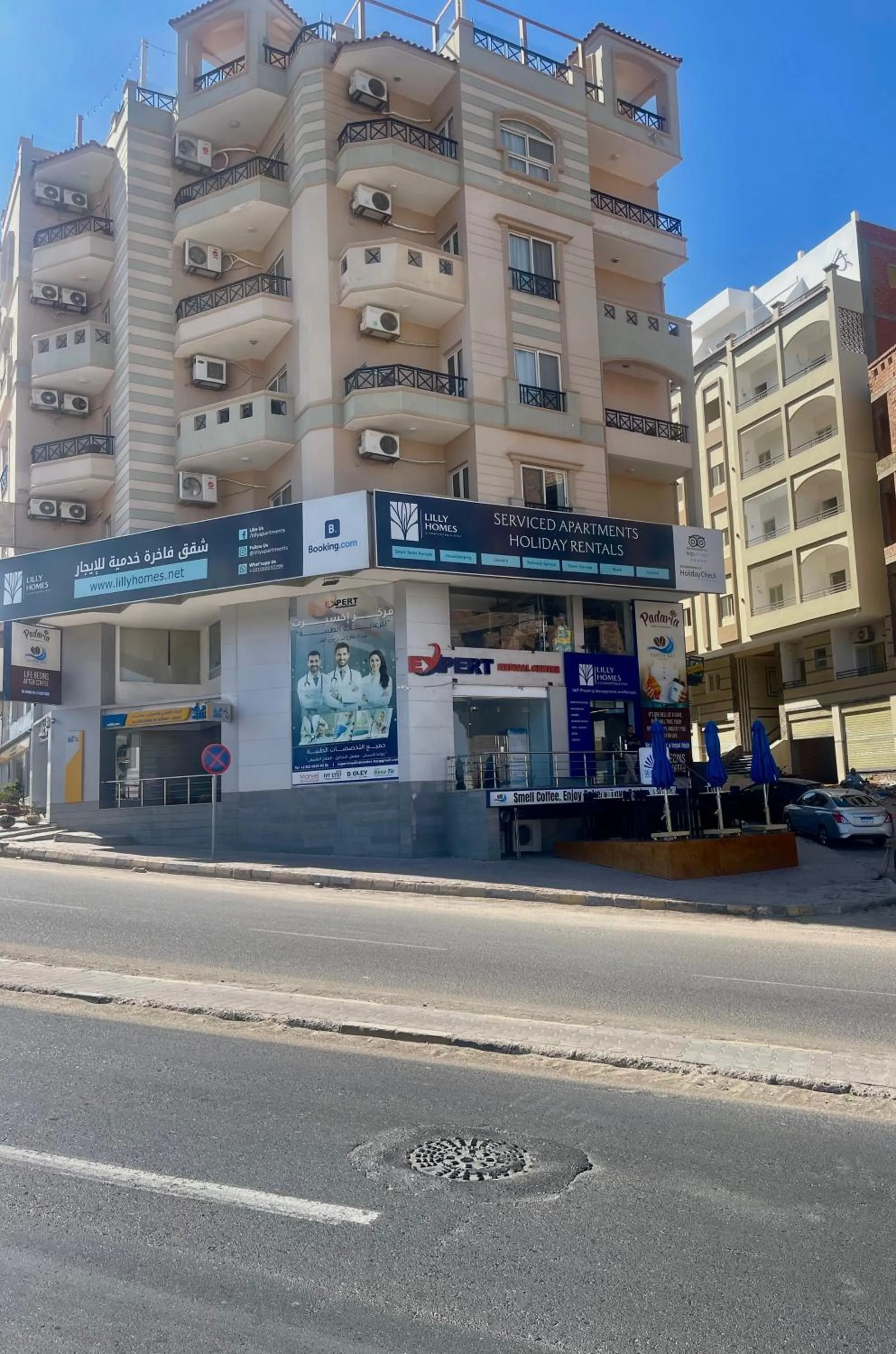 Property building in Lilly Apartments