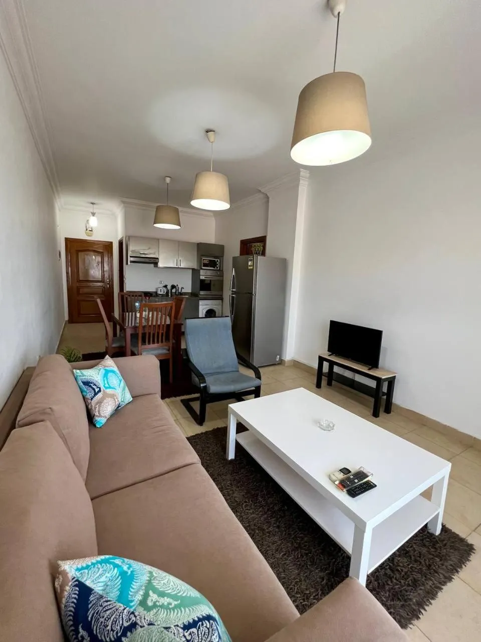 Living room in Lilly Apartments