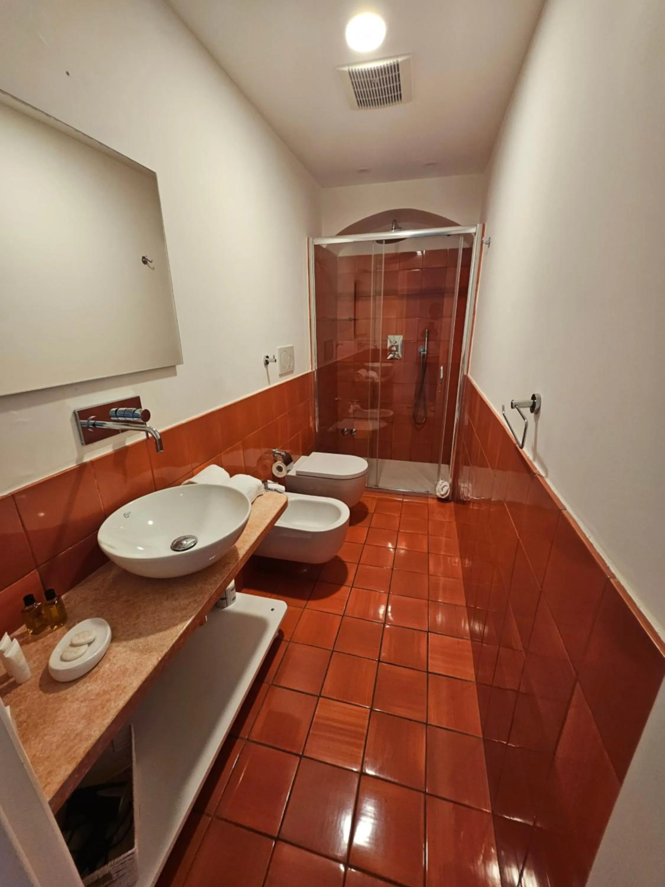 Shower in Casa Mandara B&B