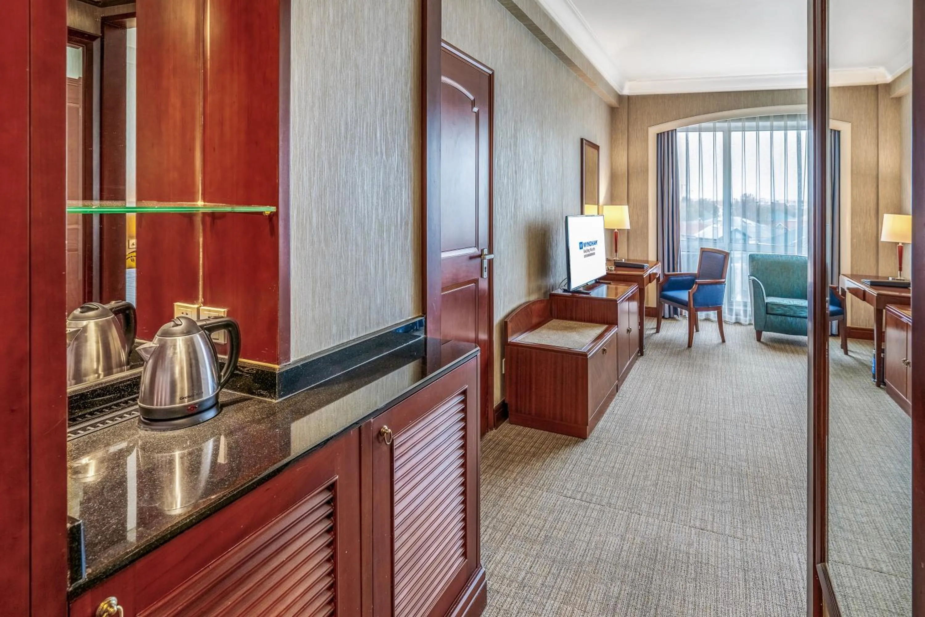 Bedroom in Wyndham Beijing North