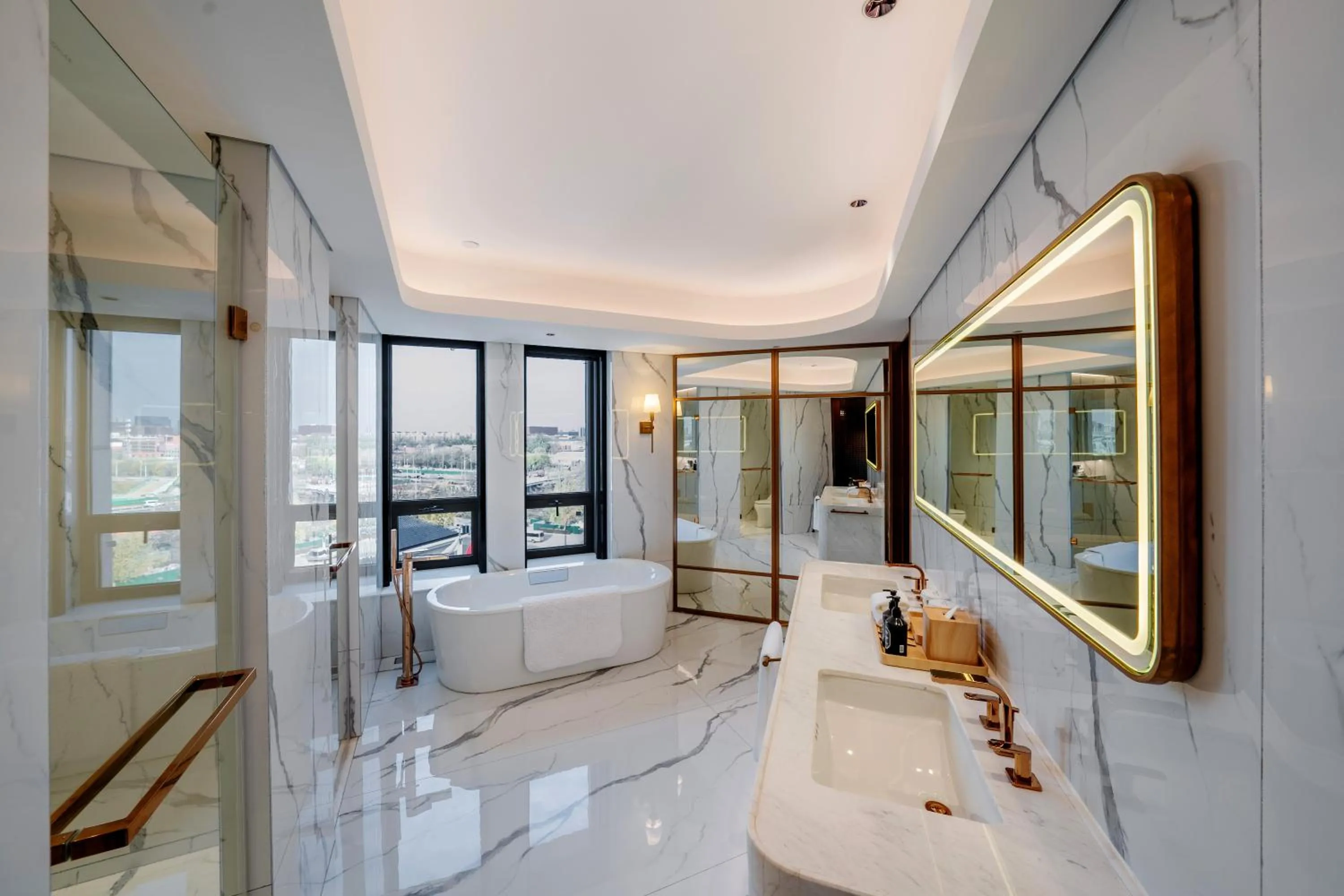Bathroom in Wyndham Beijing North