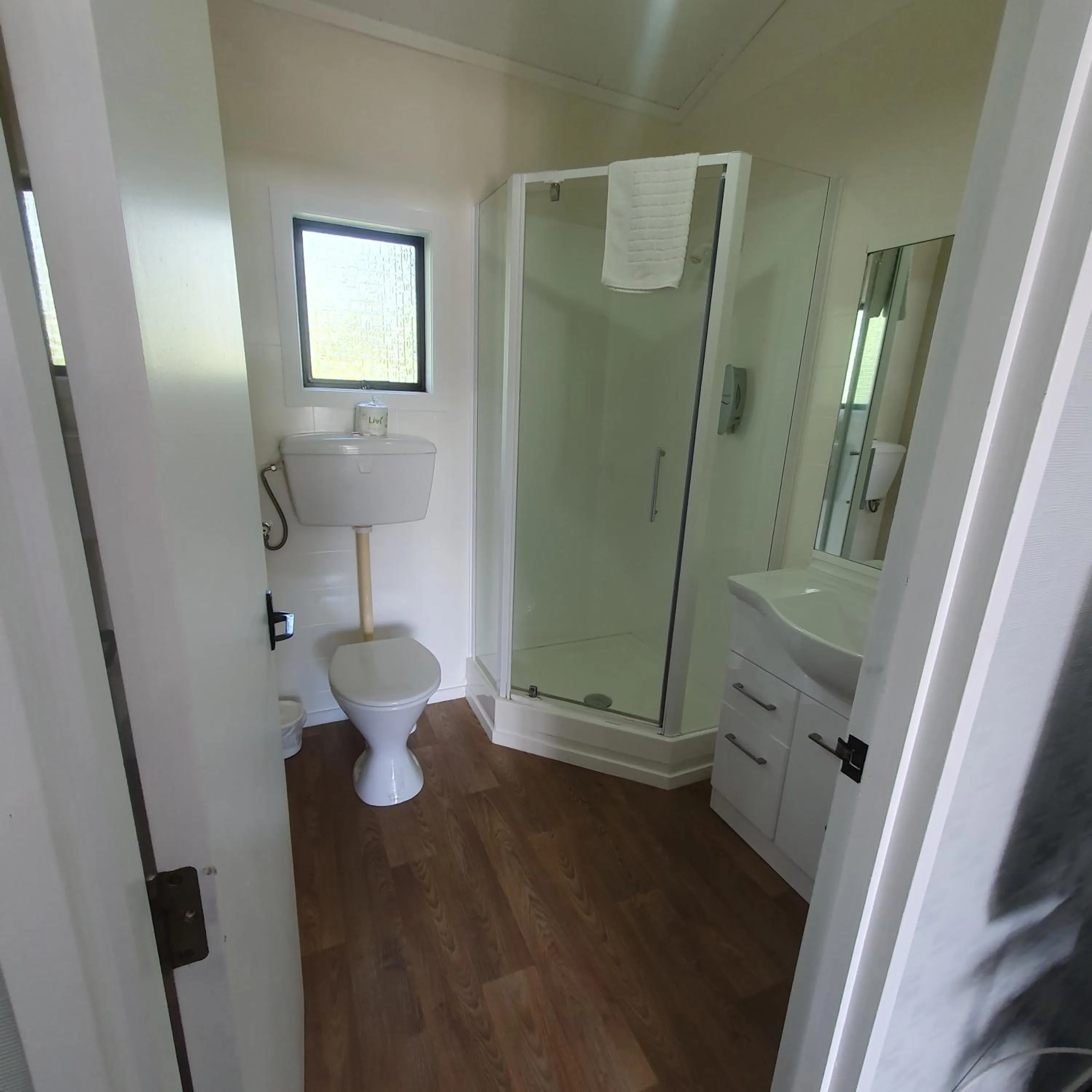 Bathroom in Ohakune Court Motel