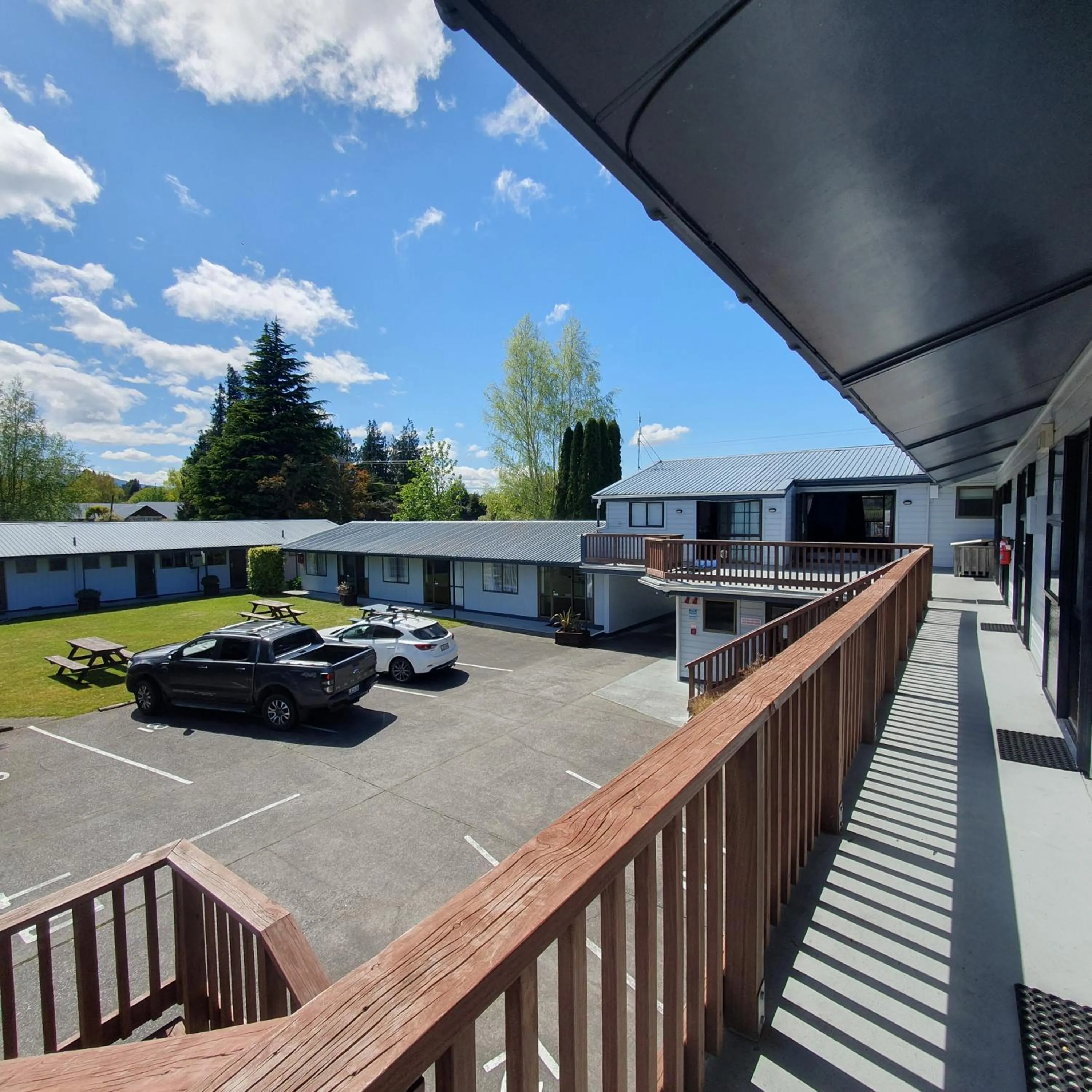 Property building in Ohakune Court Motel