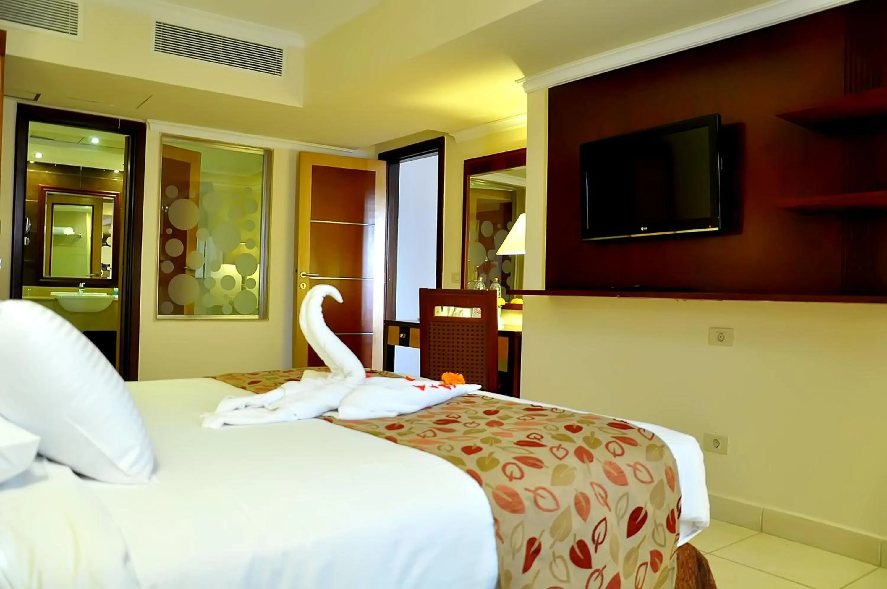 Photo of the whole room, Bed in Rehana Sharm Resort - Aquapark & Spa - Couples and Family Only -Premium Ultra All-Inclusive 24H