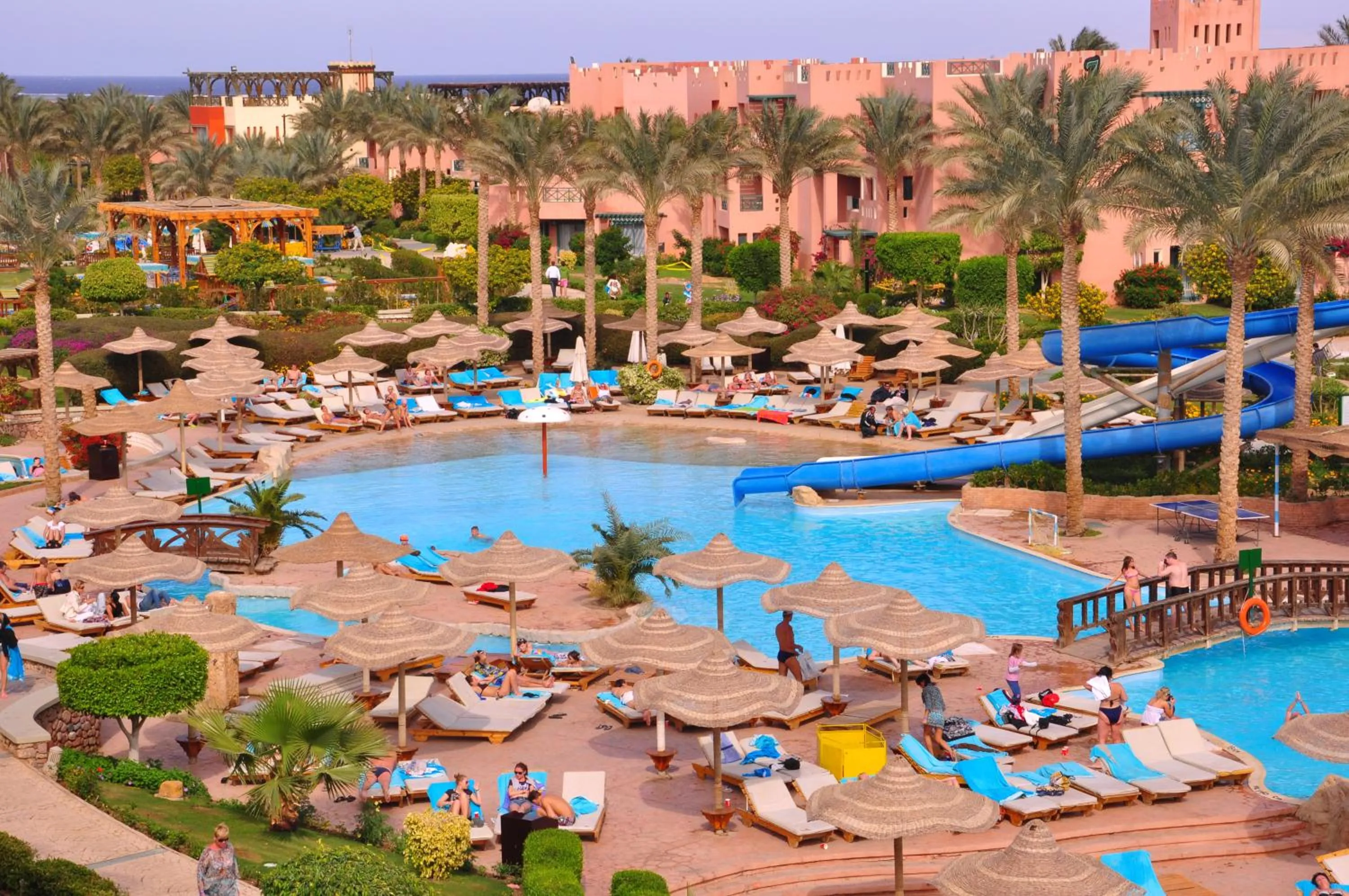 Swimming pool in Rehana Sharm Resort - Aquapark & Spa - Couples and Family Only -Premium Ultra All-Inclusive 24H