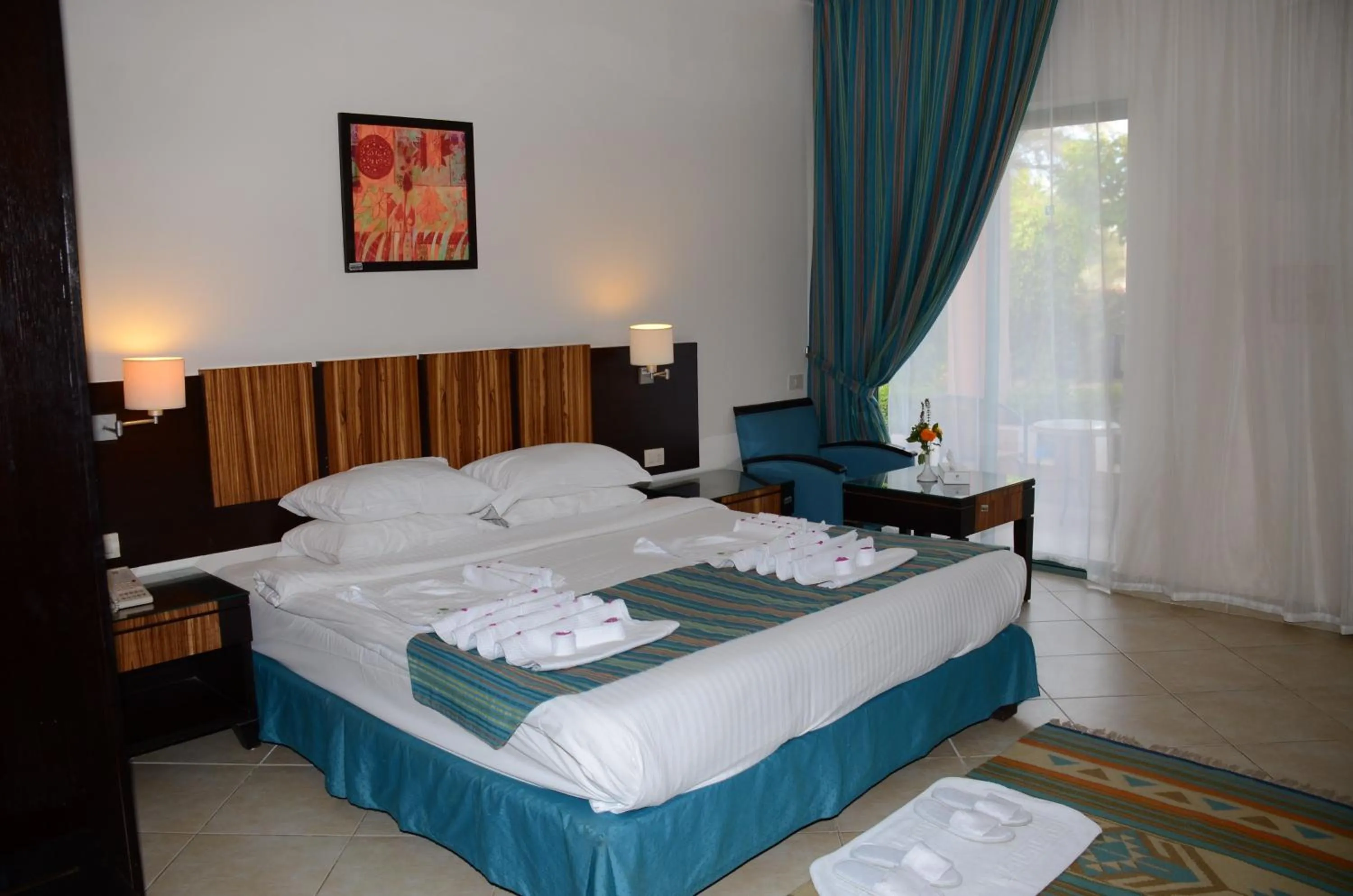 Bed in Rehana Sharm Resort - Aquapark & Spa - Couples and Family Only -Premium Ultra All-Inclusive 24H