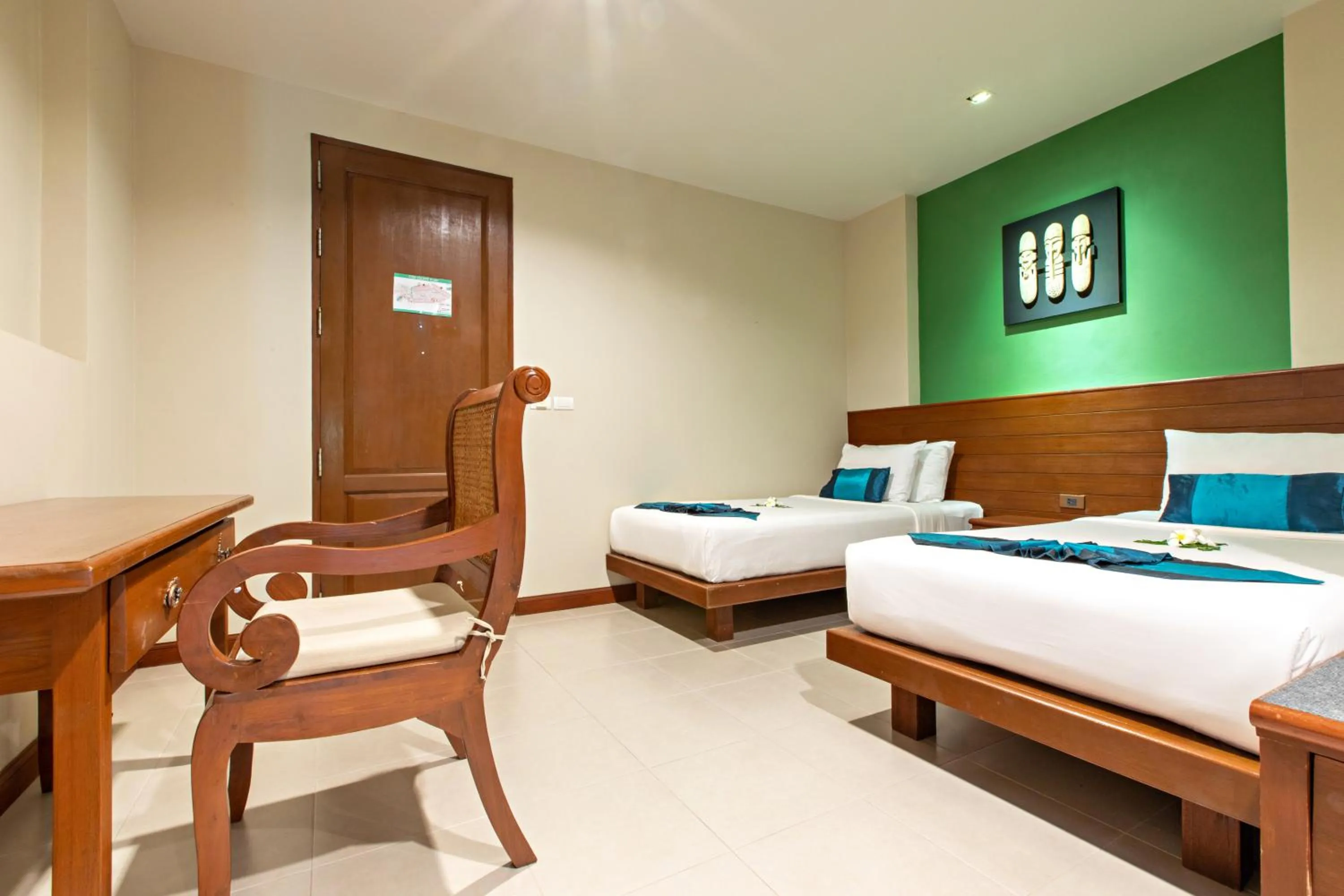 Bed in Rawai Palm Beach Resort - SHA Extra Plus