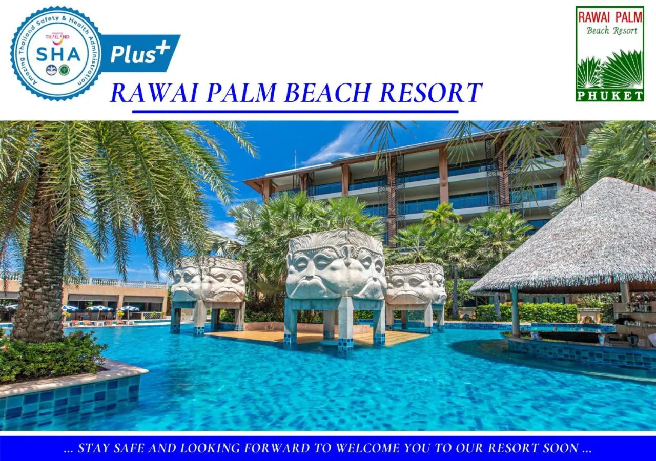 Swimming pool in Rawai Palm Beach Resort - SHA Extra Plus