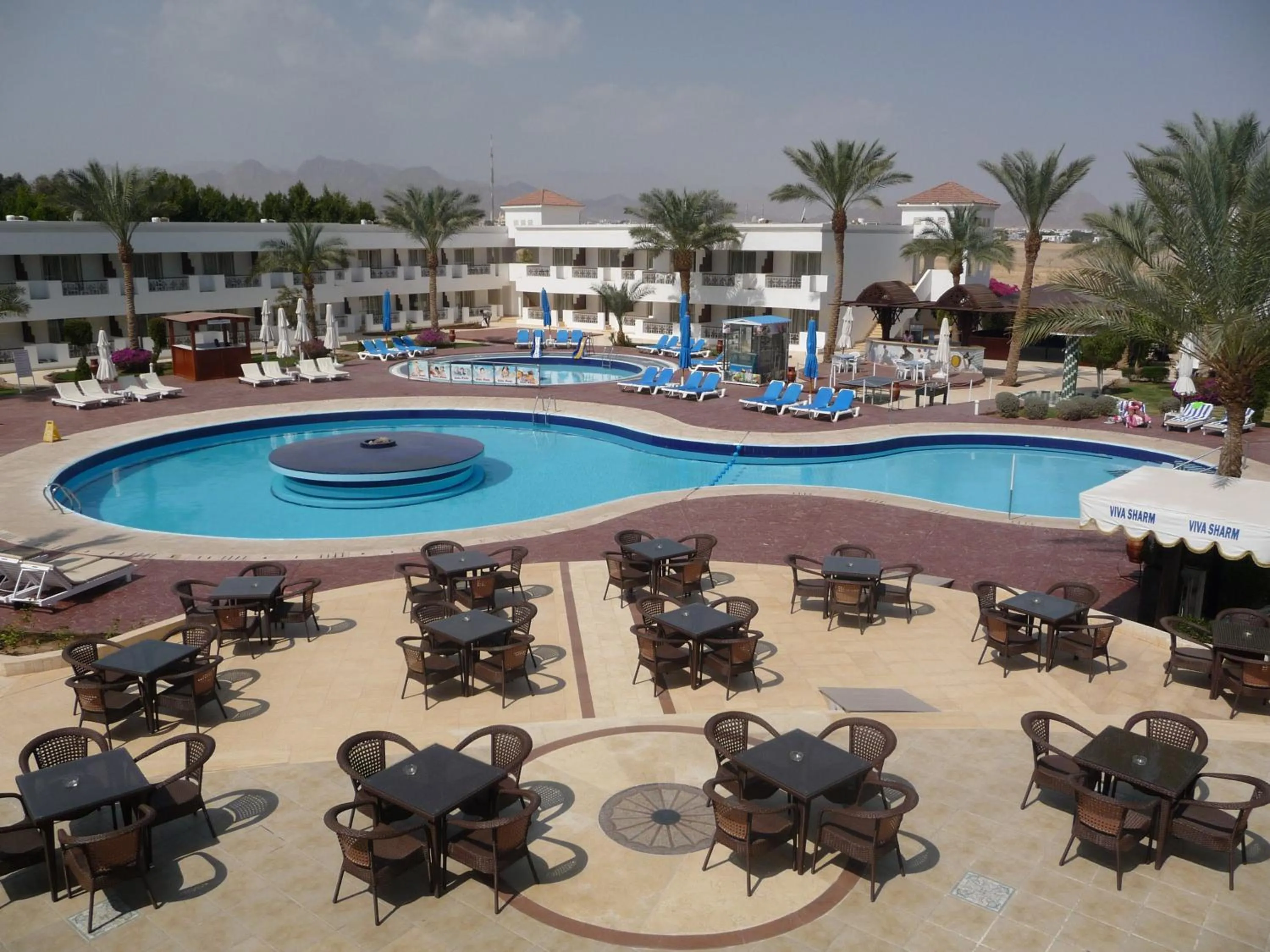 Pool view in Viva Sharm