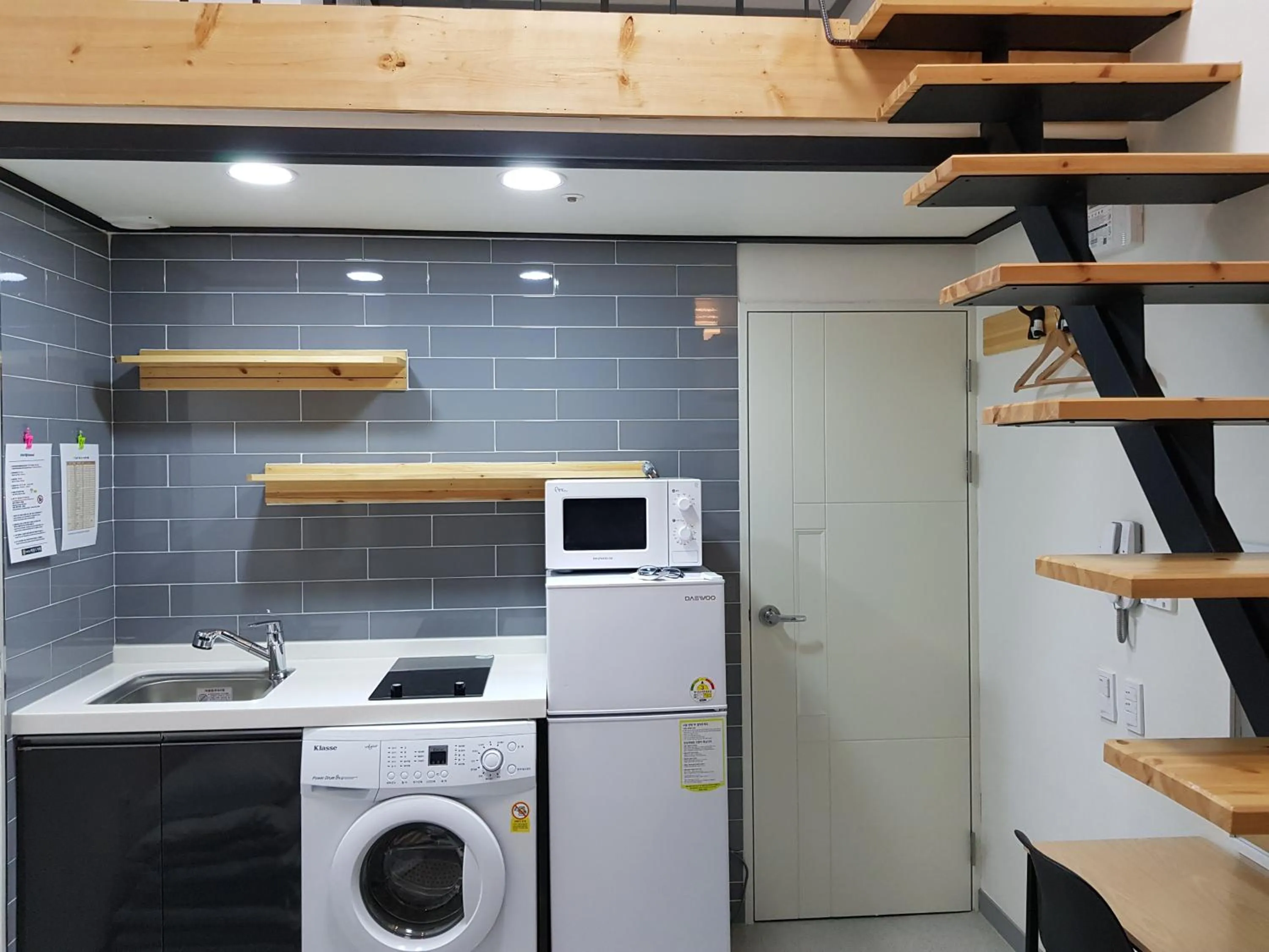 Kitchen or kitchenette in Maison de Geoje