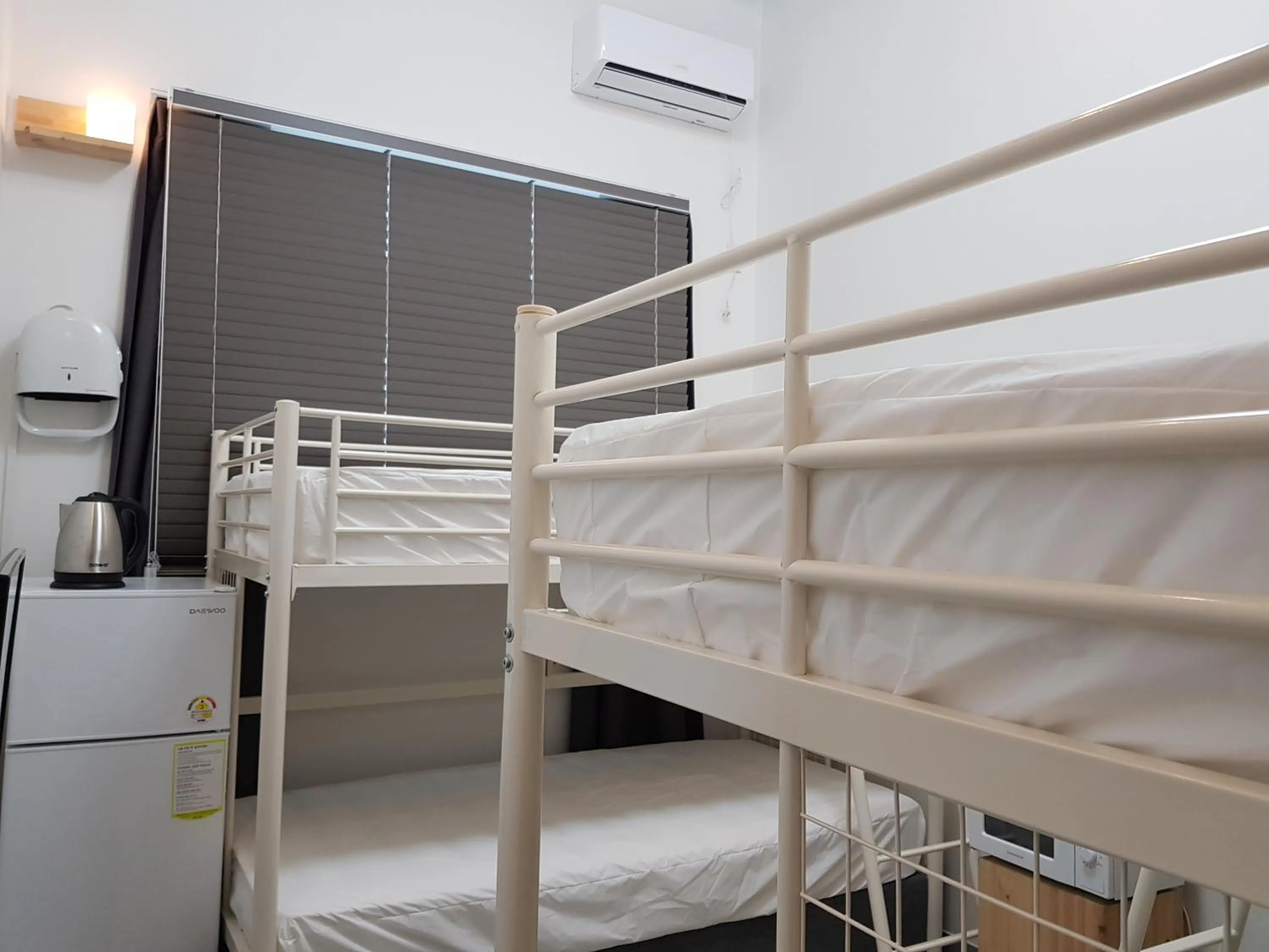 Decorative detail, Bed in Maison de Geoje