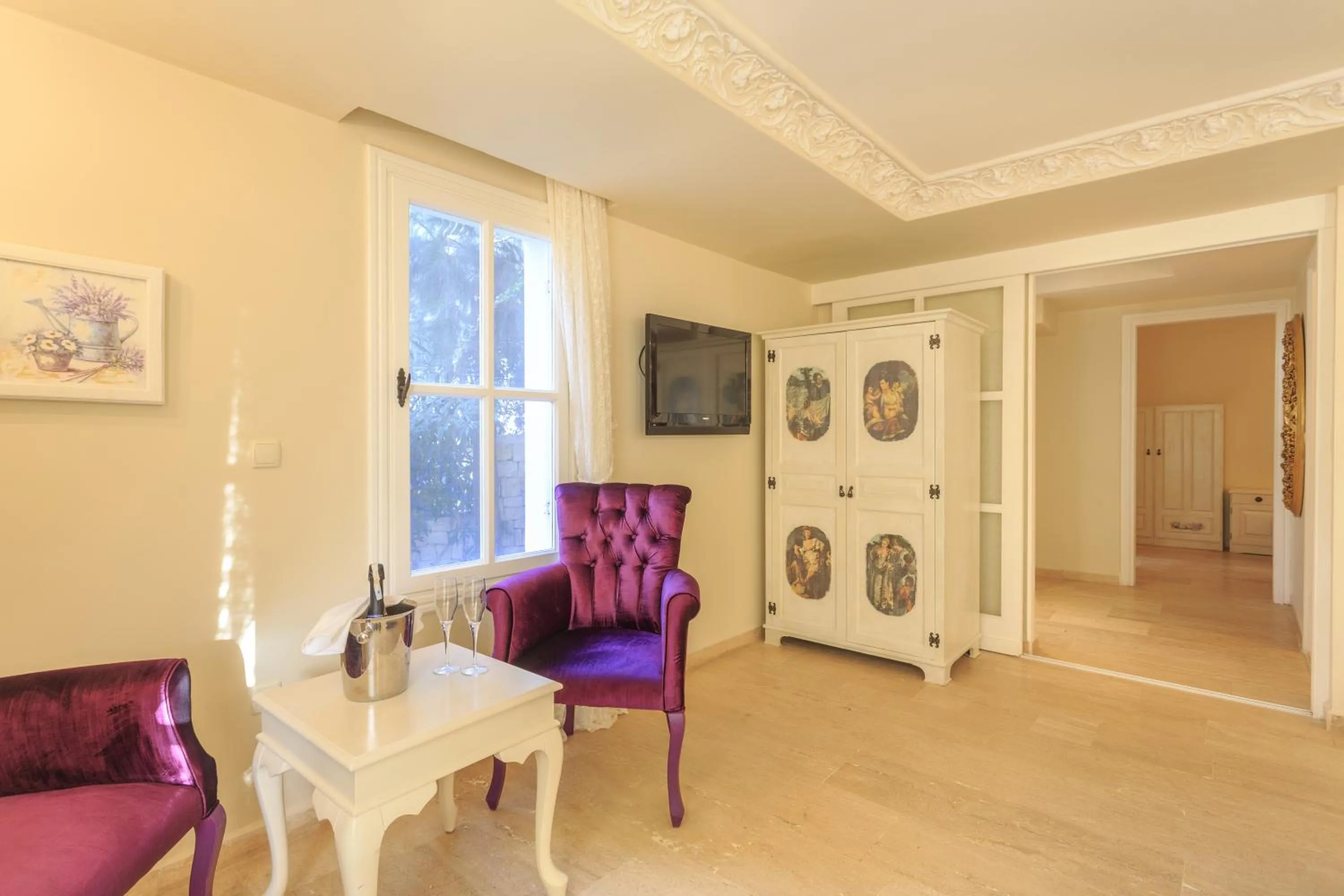 Seating area in Lukka Exclusive Hotel – Adult Only +12