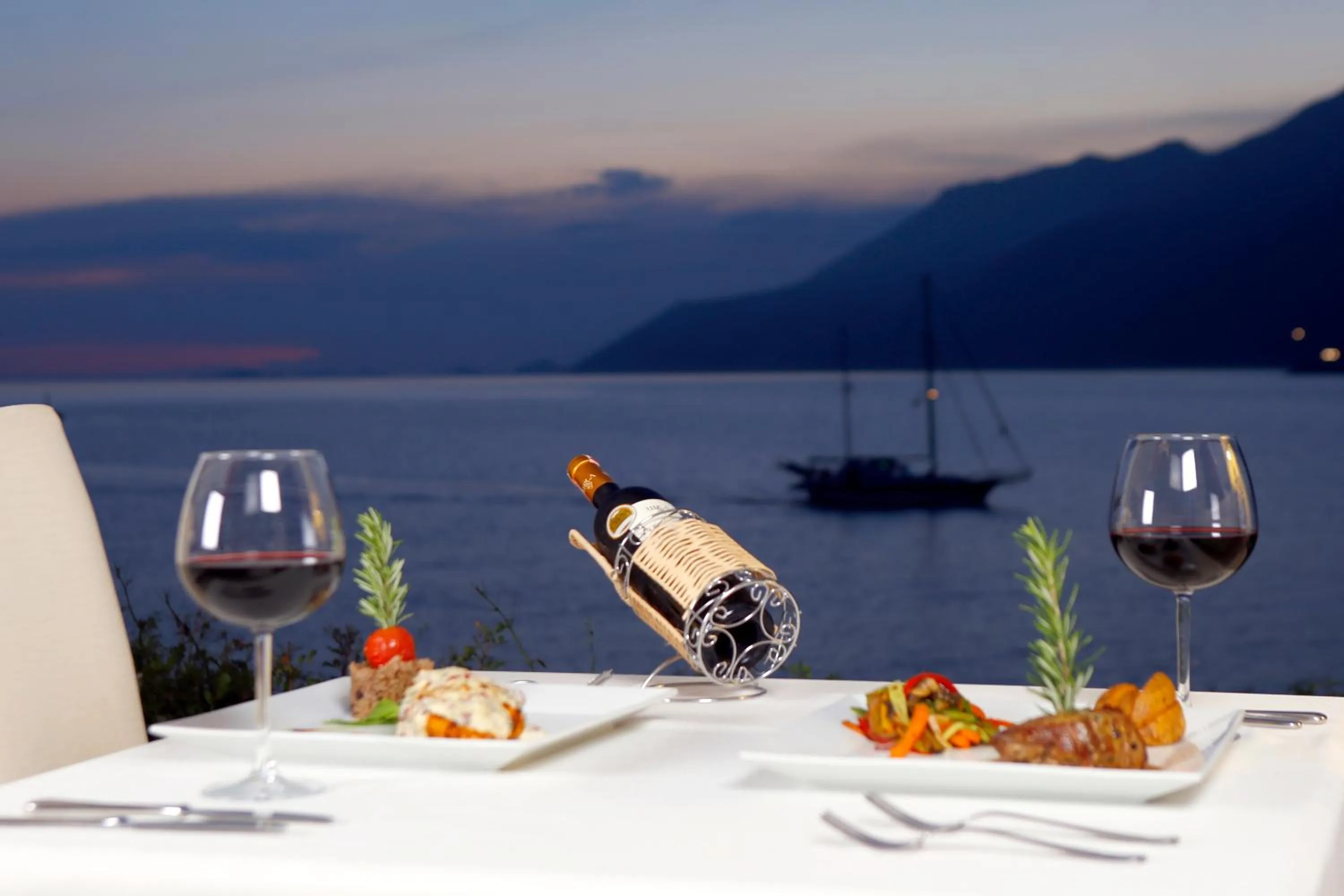 Food close-up in Lukka Exclusive Hotel – Adult Only +12