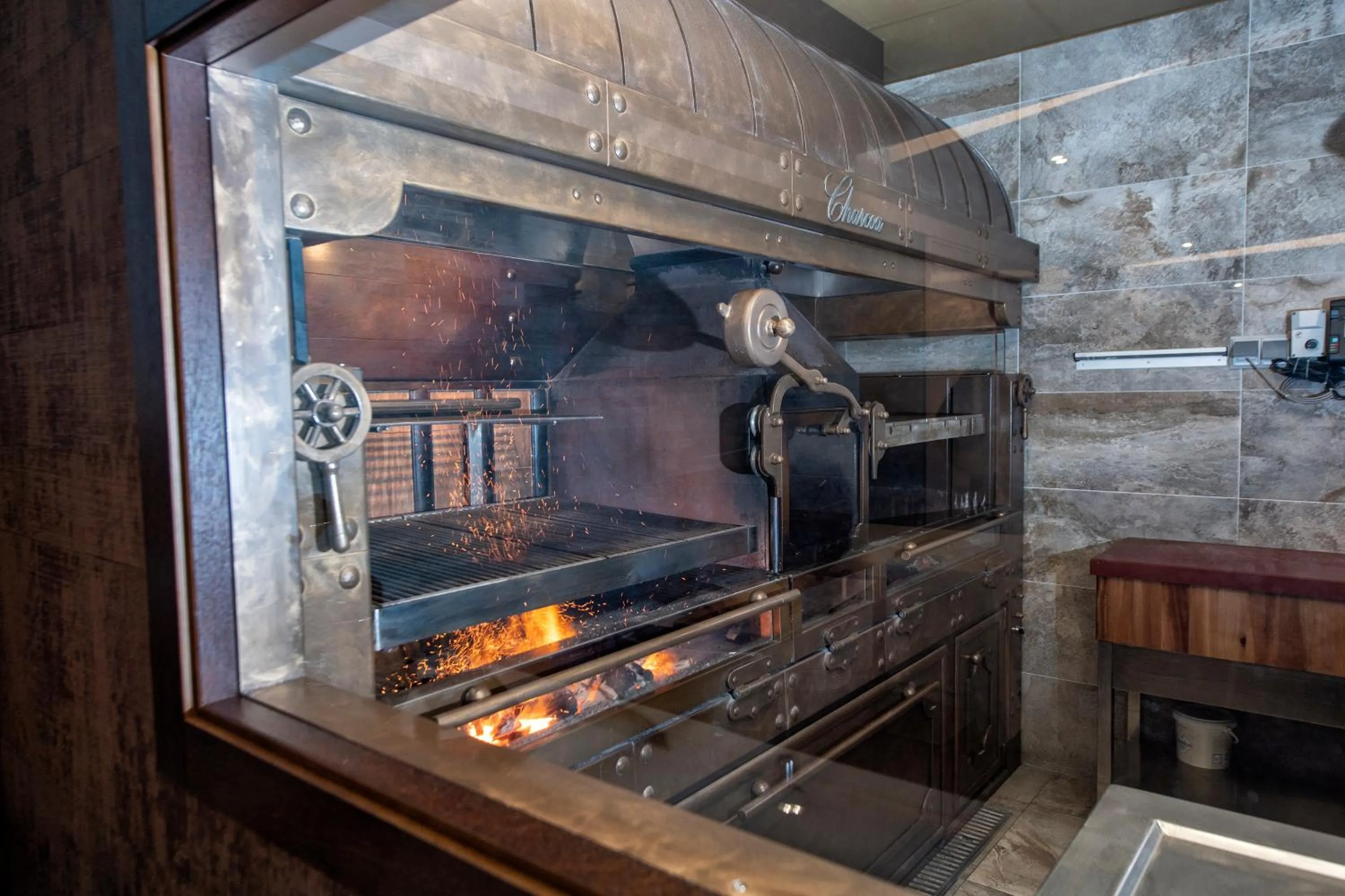 BBQ facilities in Apartamentos VIDA Mar de Laxe