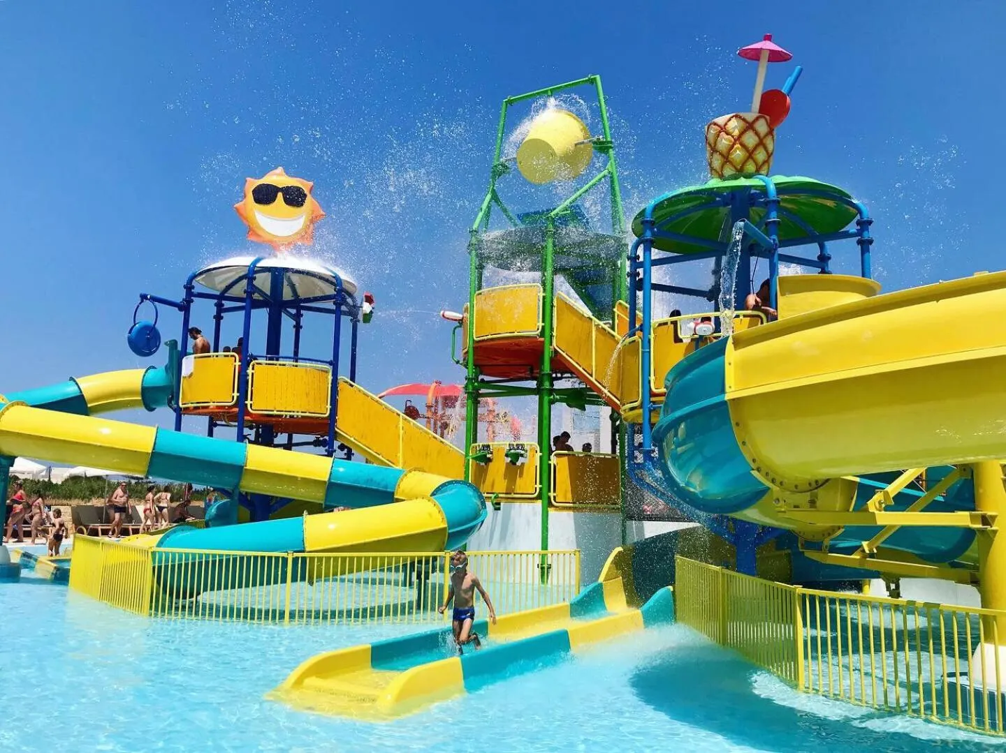Aqua park in Gouves Waterpark Holiday Resort
