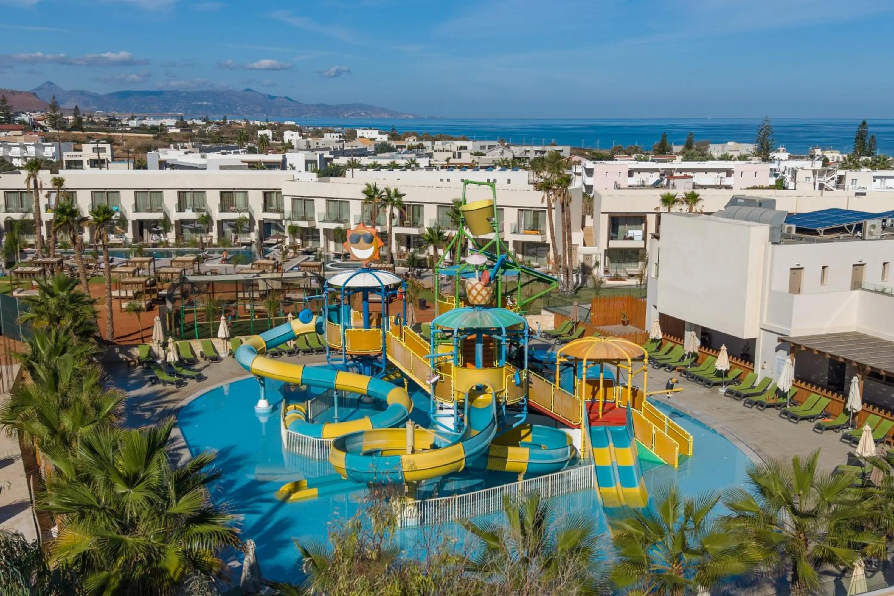 Aqua park in Gouves Waterpark Holiday Resort