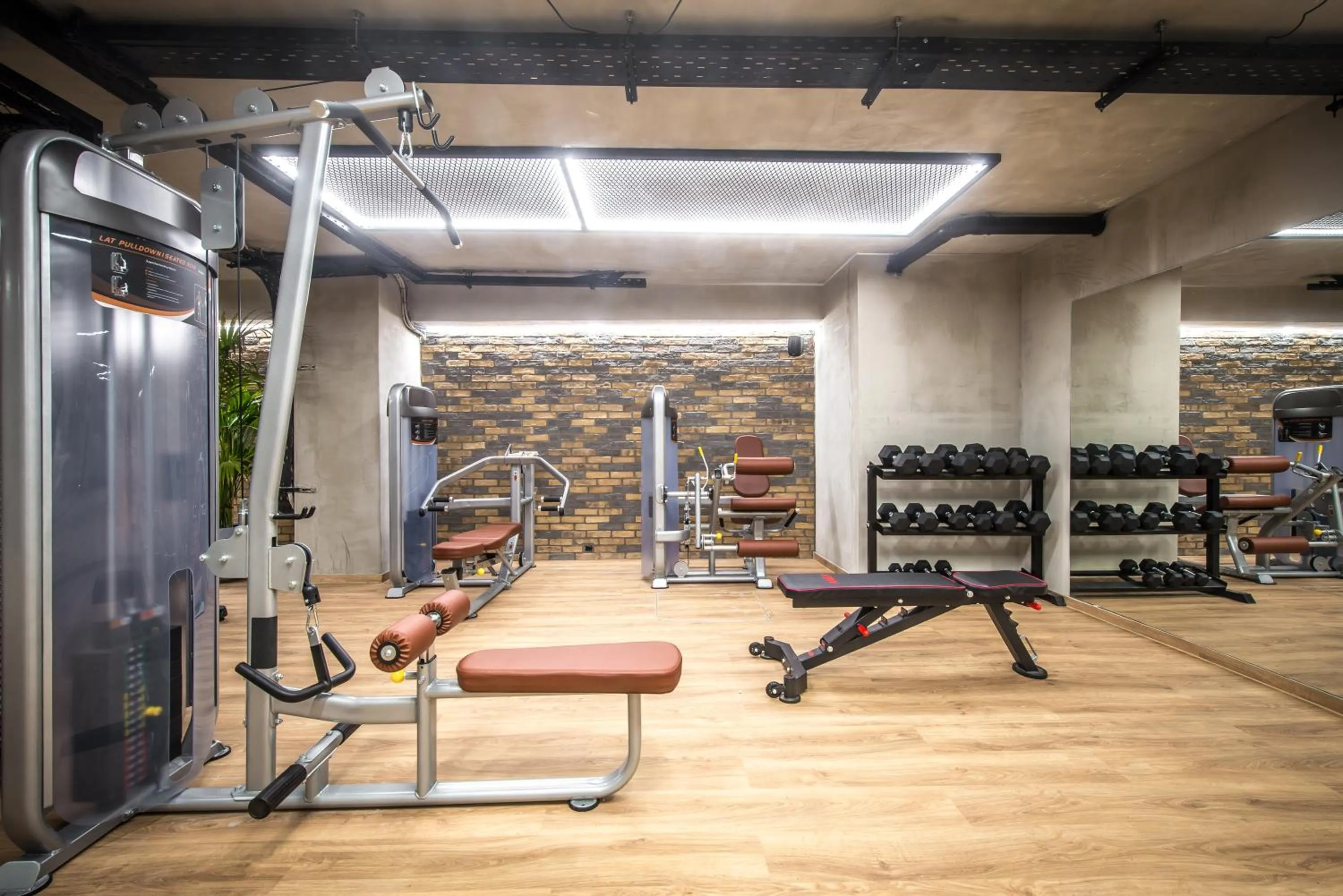 Fitness centre/facilities in Gouves Waterpark Holiday Resort