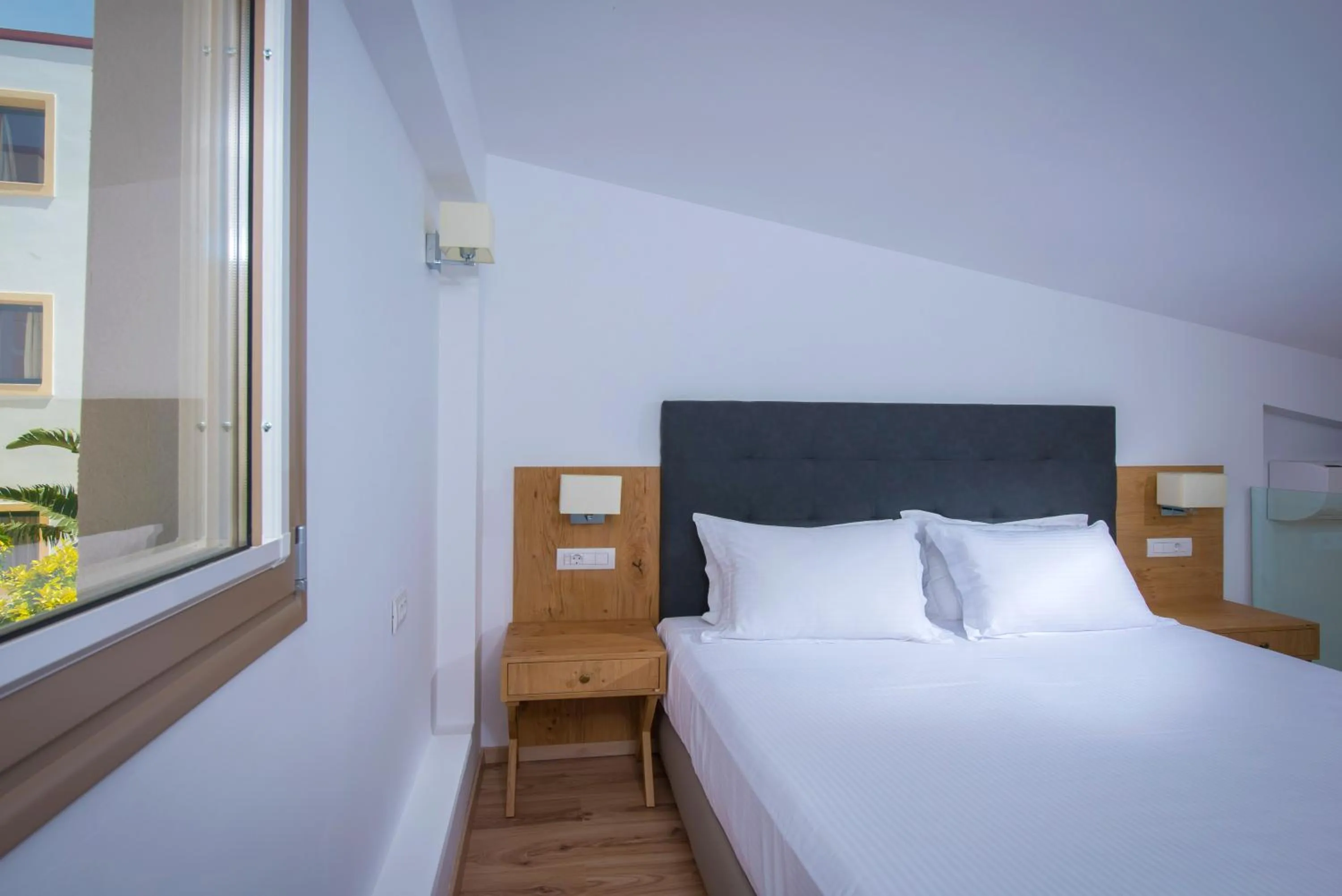 Bedroom, Bed in Gouves Waterpark Holiday Resort