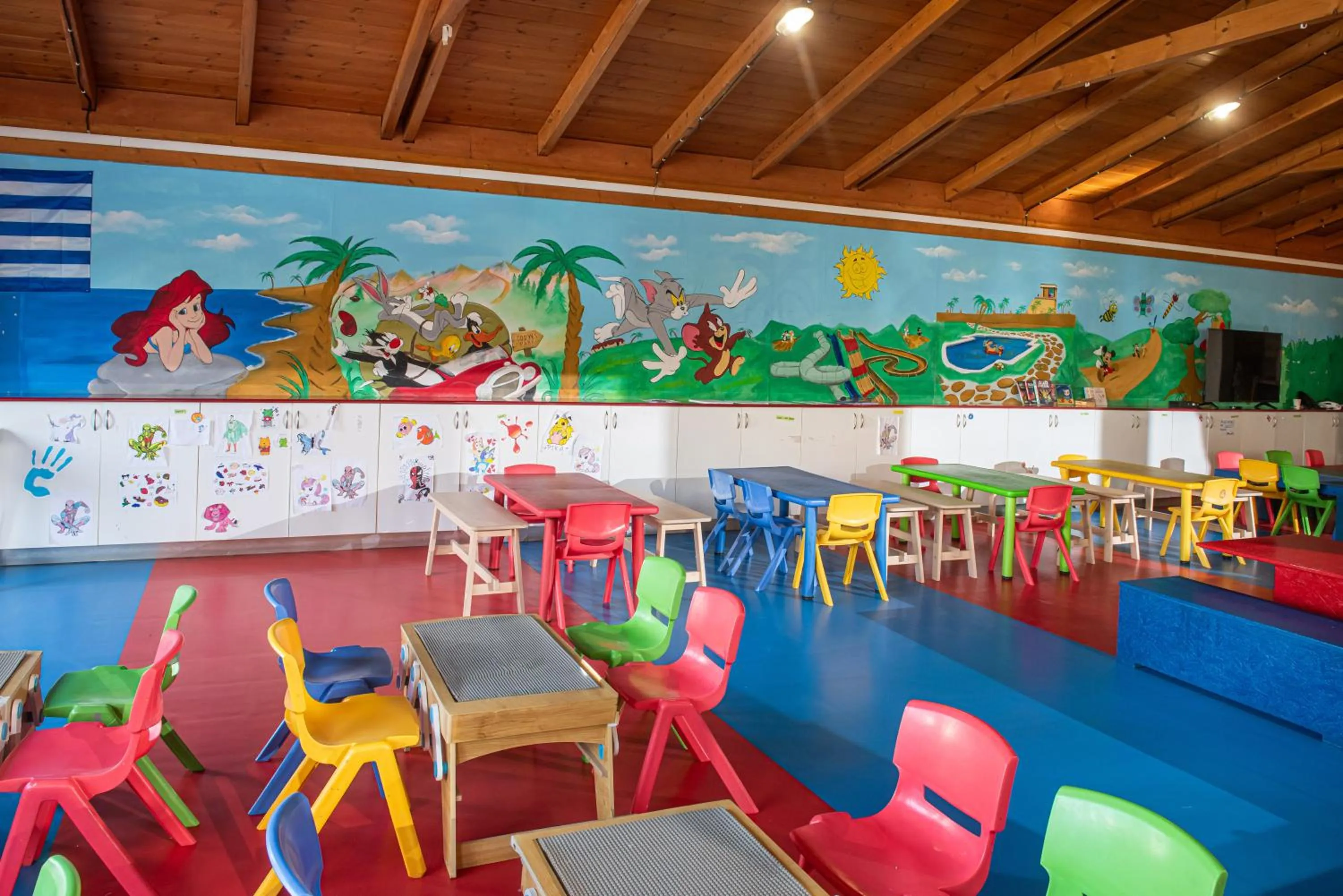 Children play ground in Gouves Waterpark Holiday Resort