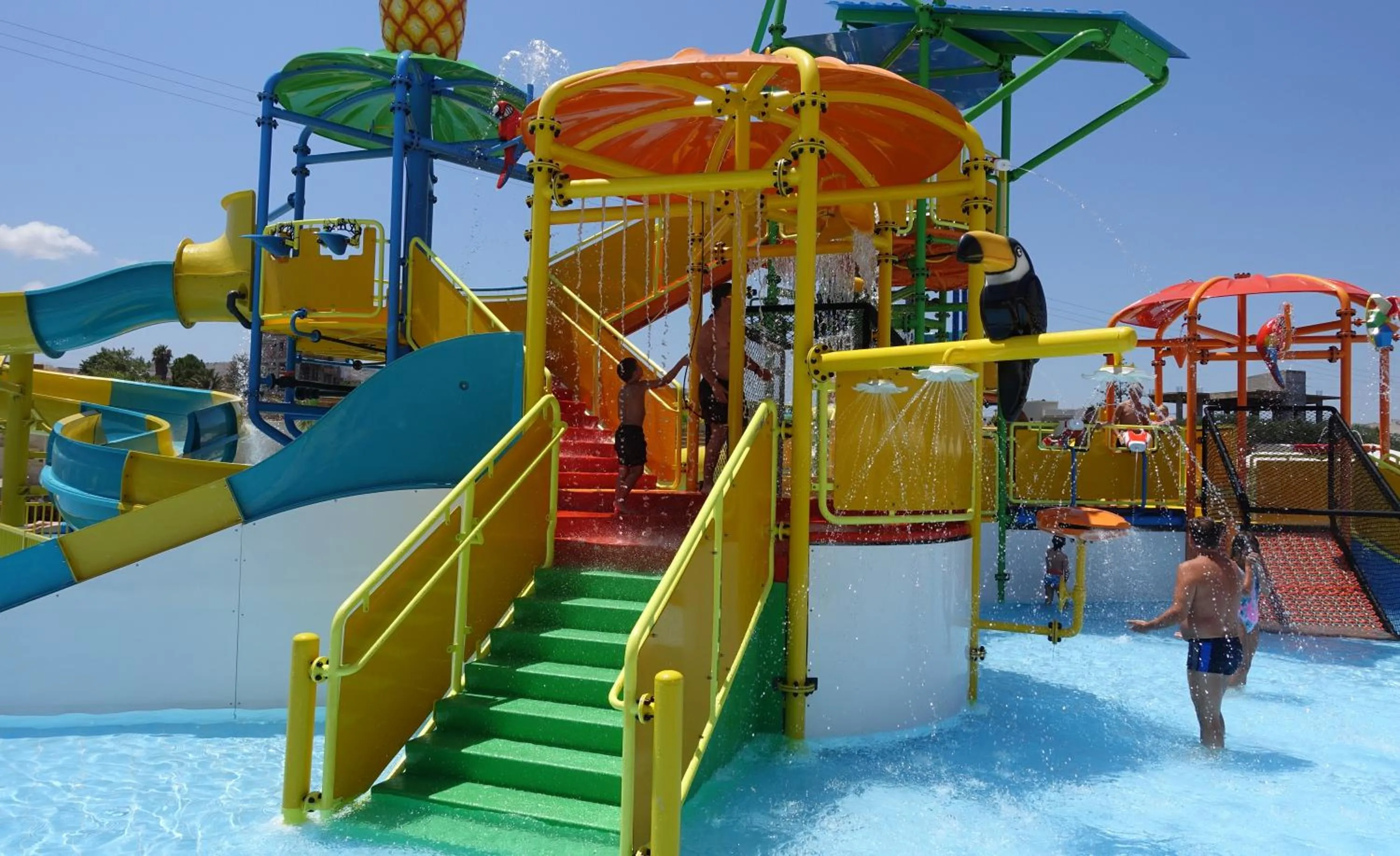 Aqua park in Gouves Waterpark Holiday Resort