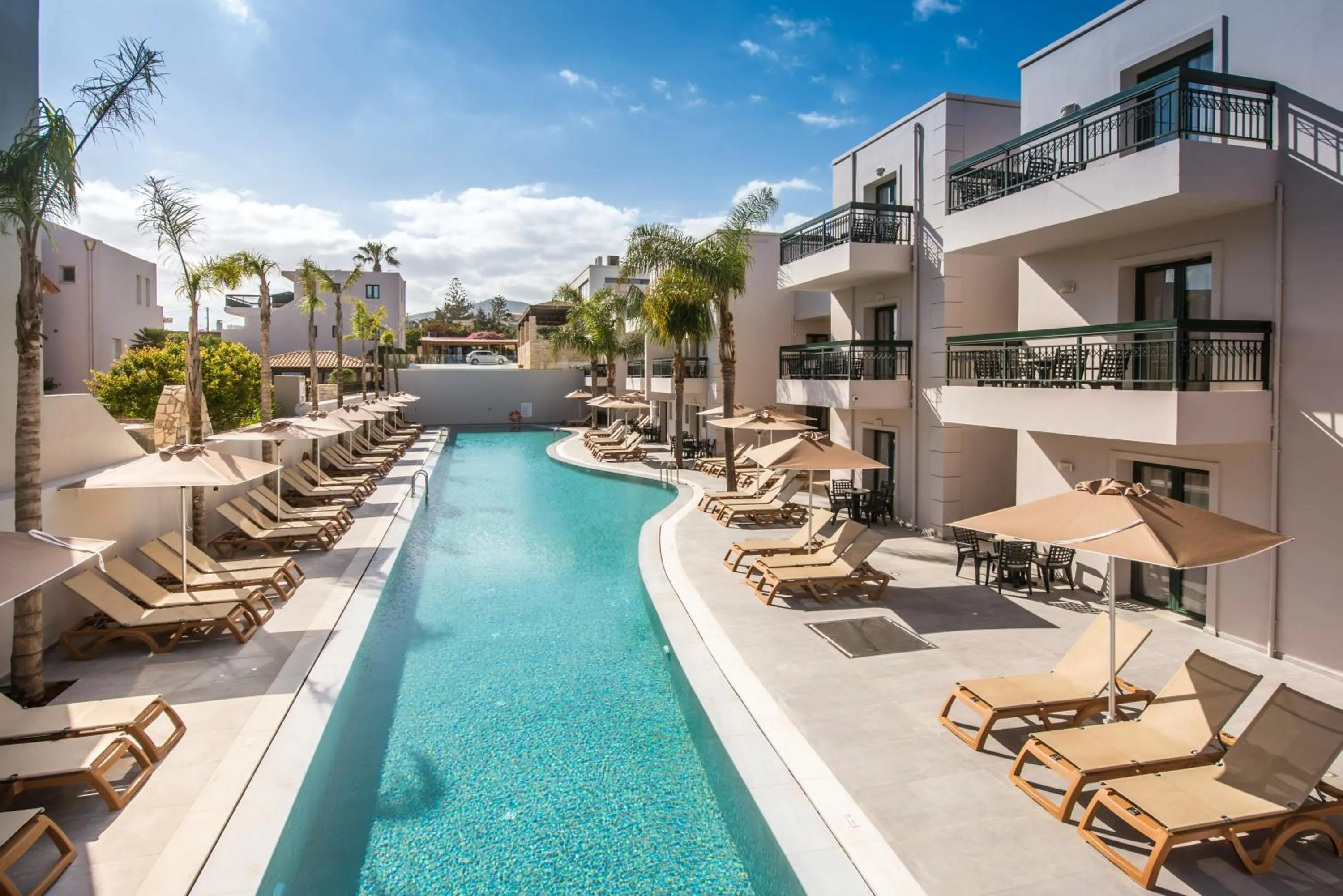 Swimming pool in Gouves Waterpark Holiday Resort