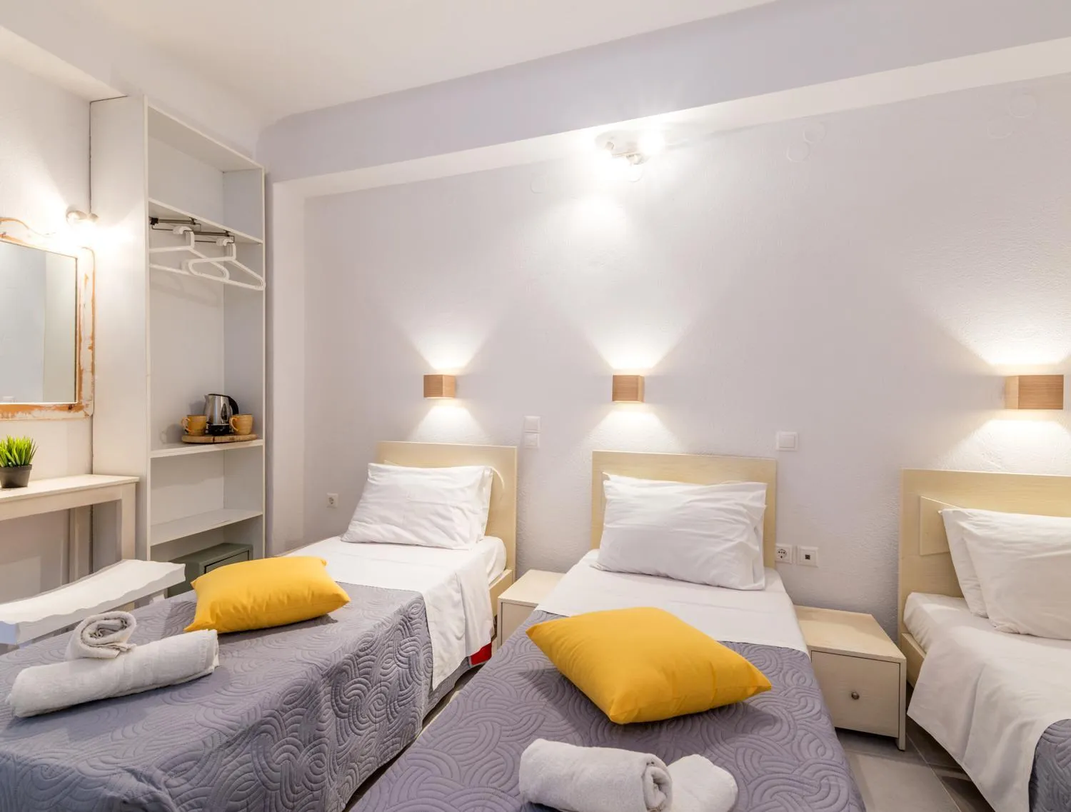 Bed in Orpheas Rooms