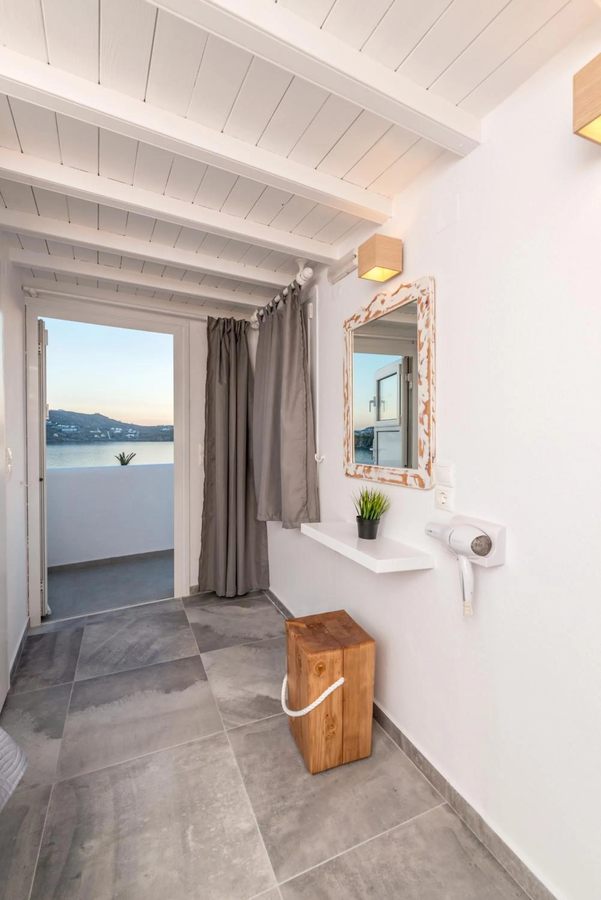 Sea view in Orpheas Rooms