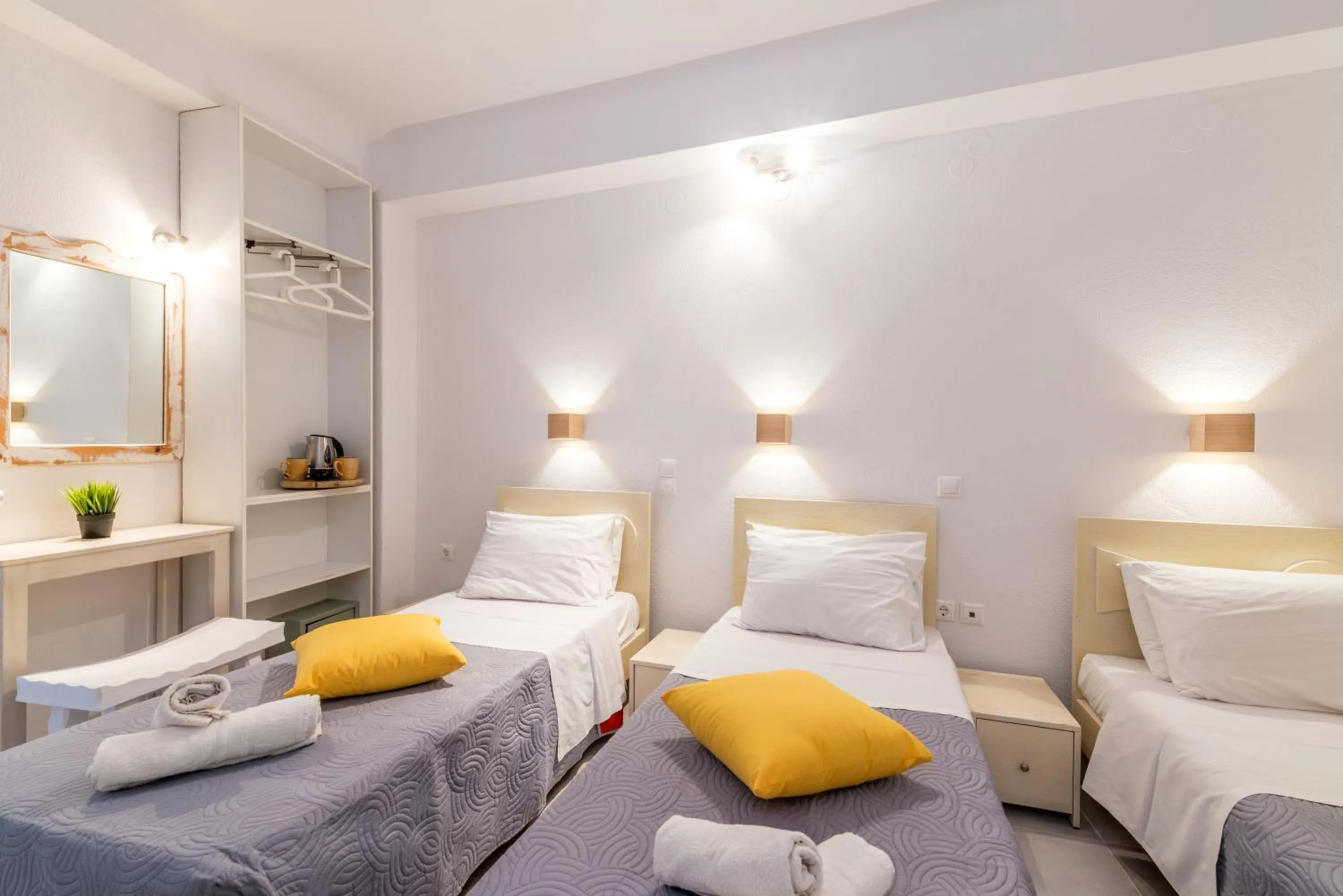 Photo of the whole room, Bed in Orpheas Rooms