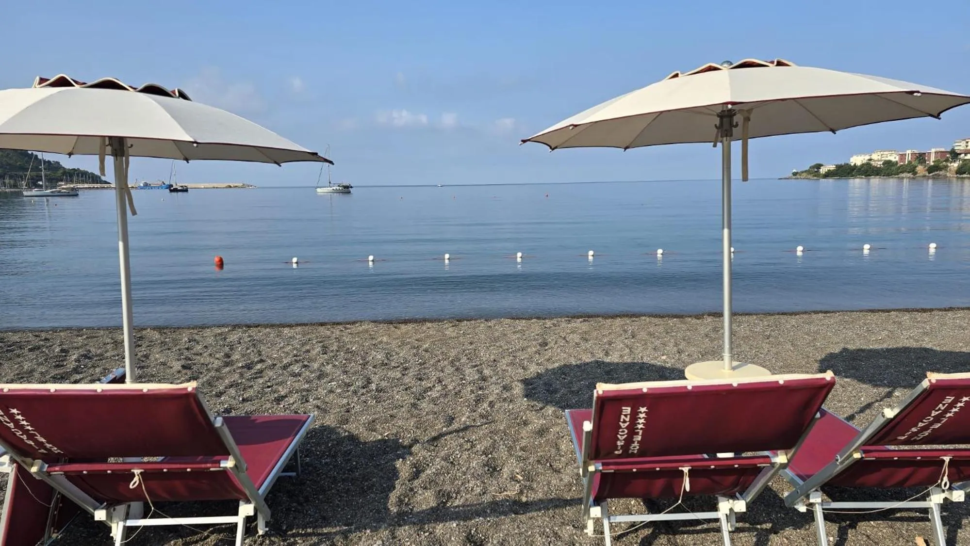 Beach in Hotel Pisacane