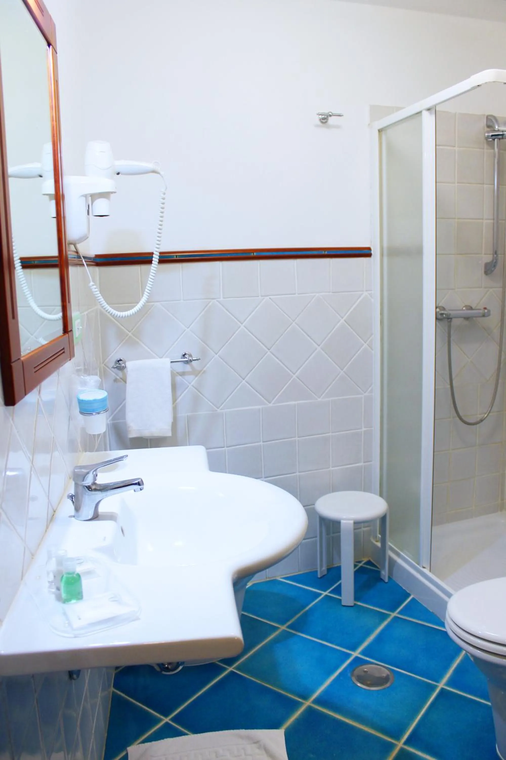 Shower in Hotel Pisacane