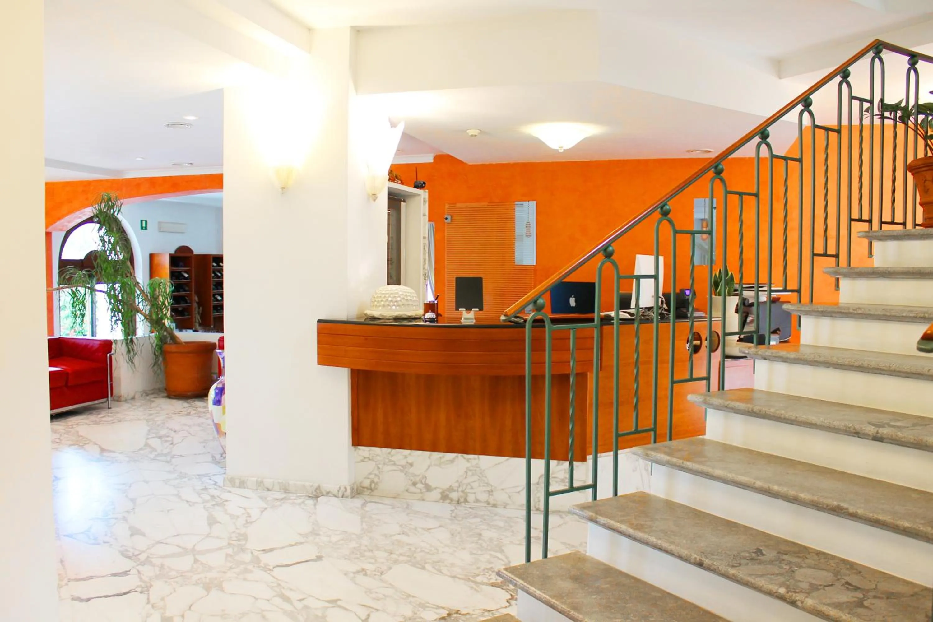 Lobby or reception in Hotel Pisacane