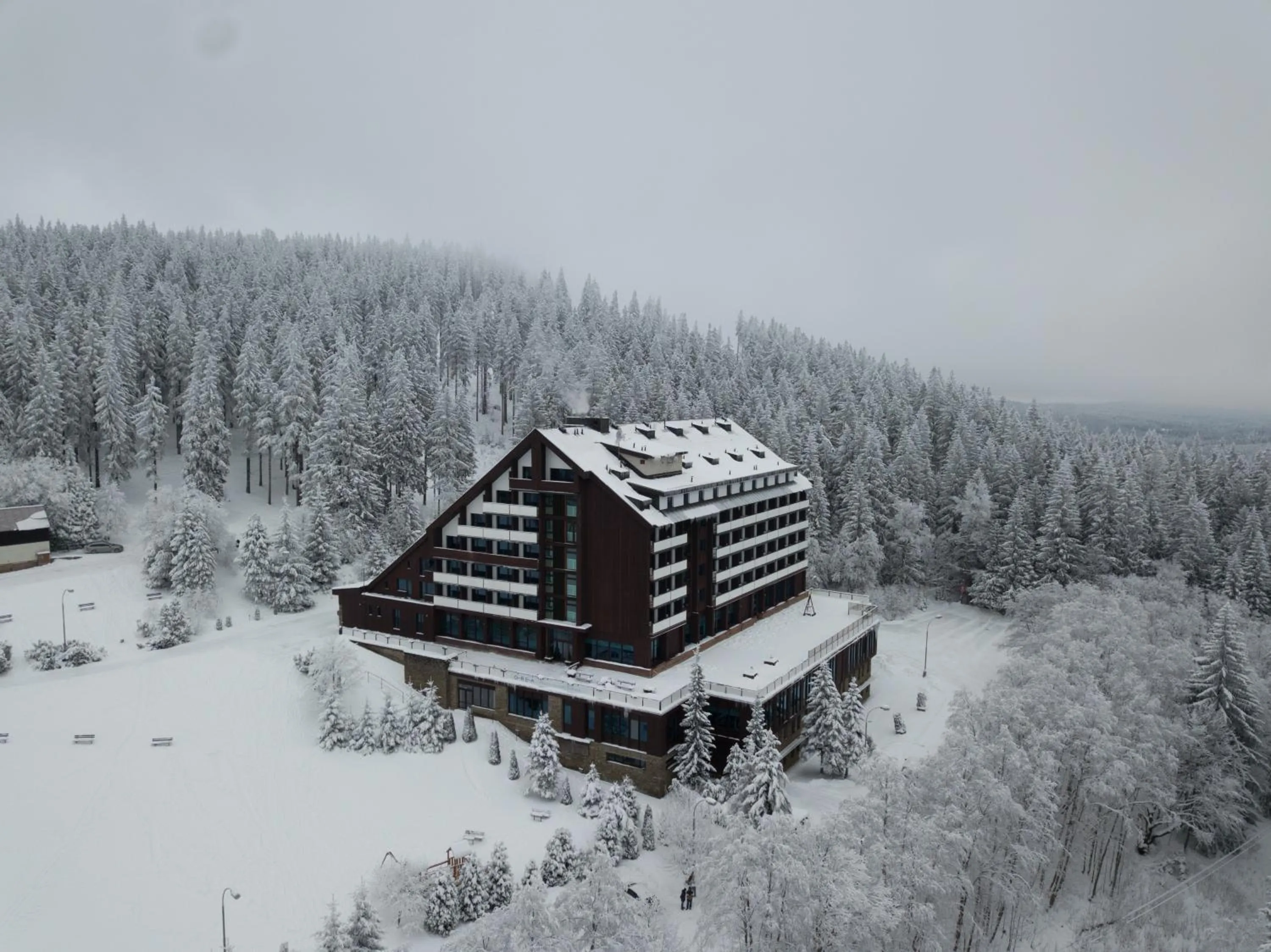 Winter in OREA Resort Horizont Šumava