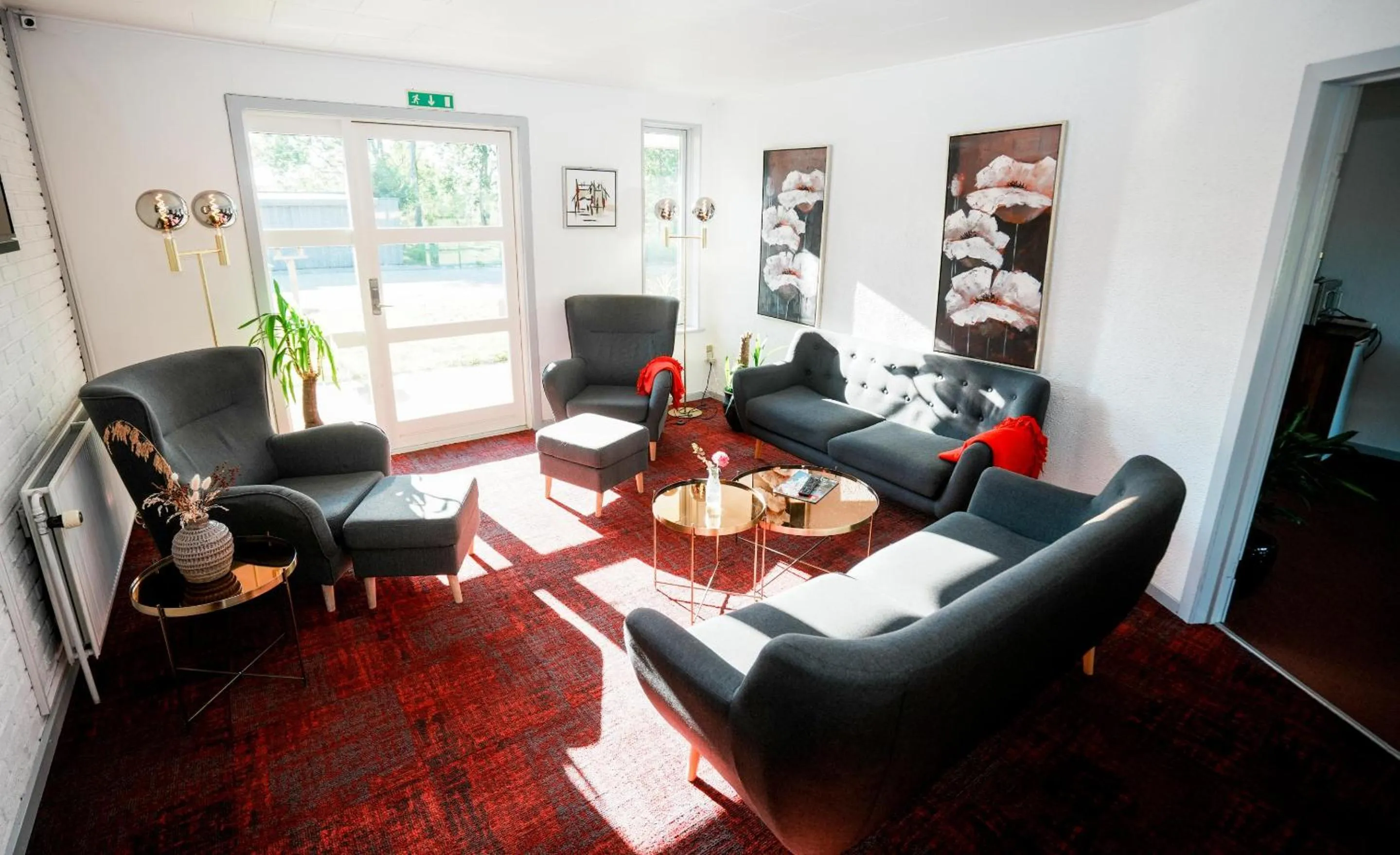 Living room in Hotel Falken