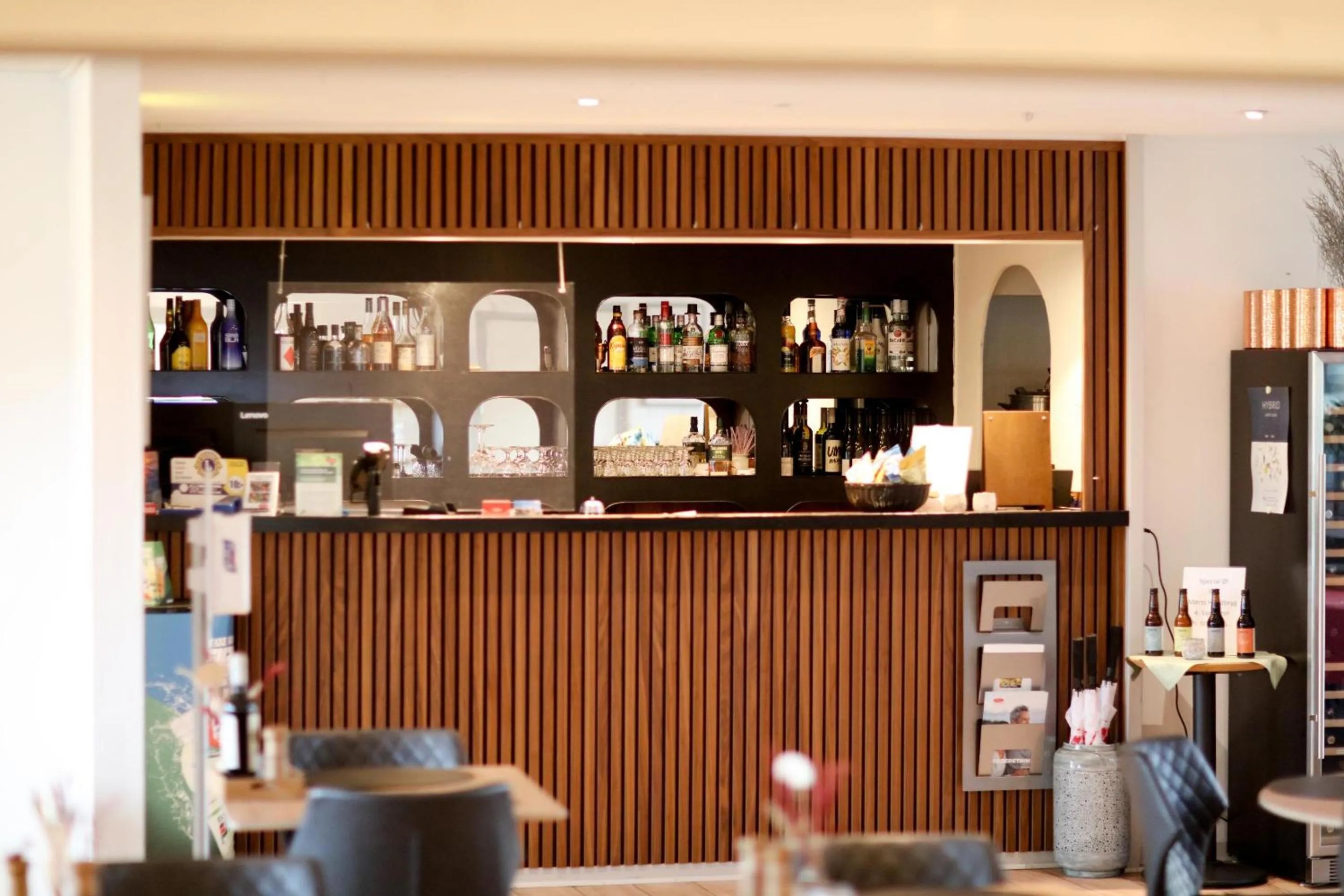 Lobby or reception in Hotel Falken